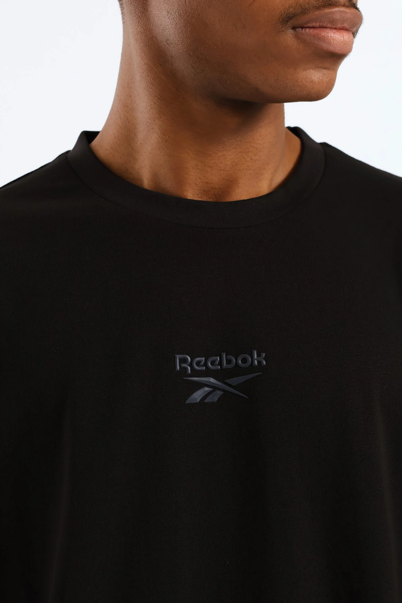 Adrian Crewneck Tee - Black - Image 2