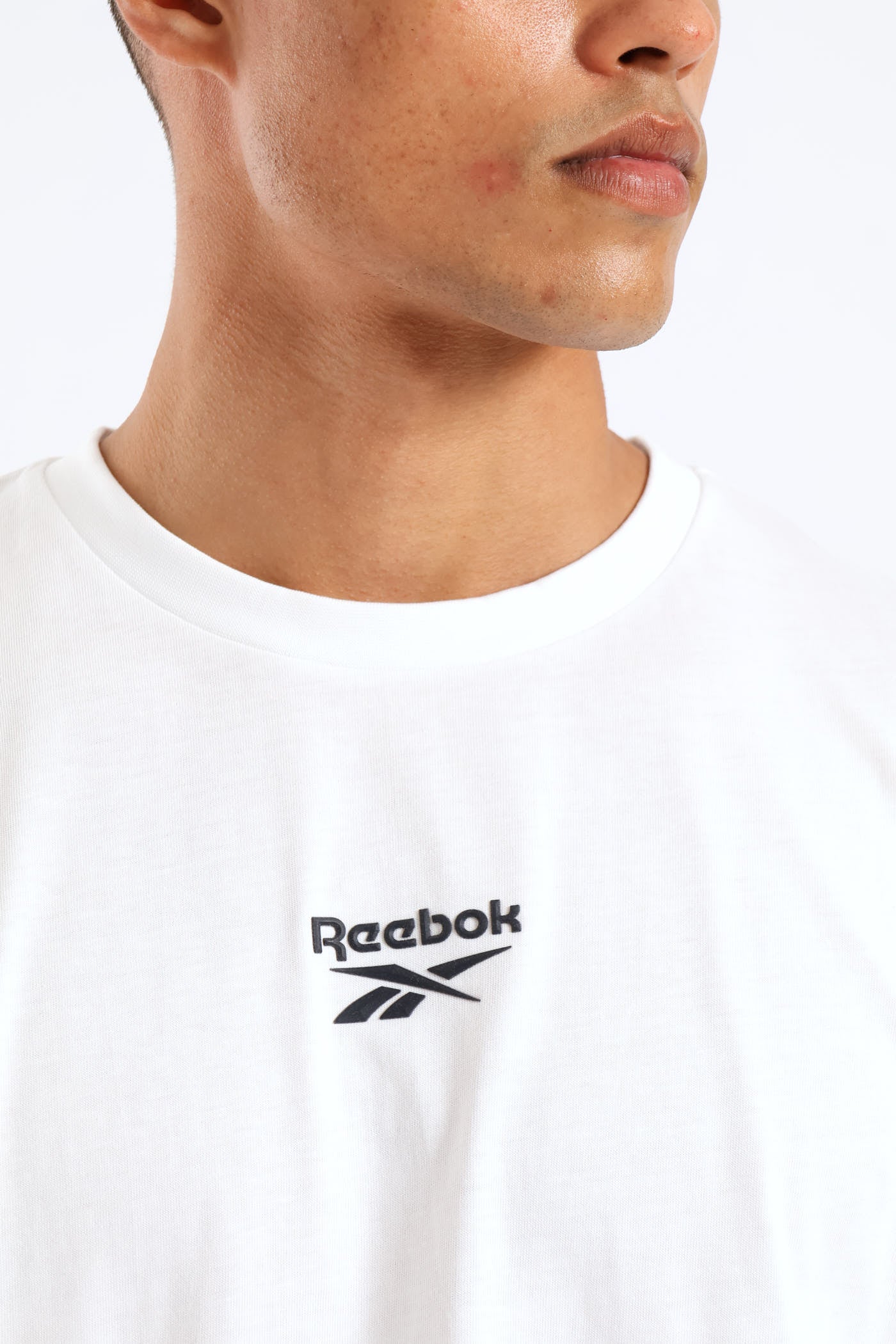 Adrian Crewneck Tee - White - Image 2