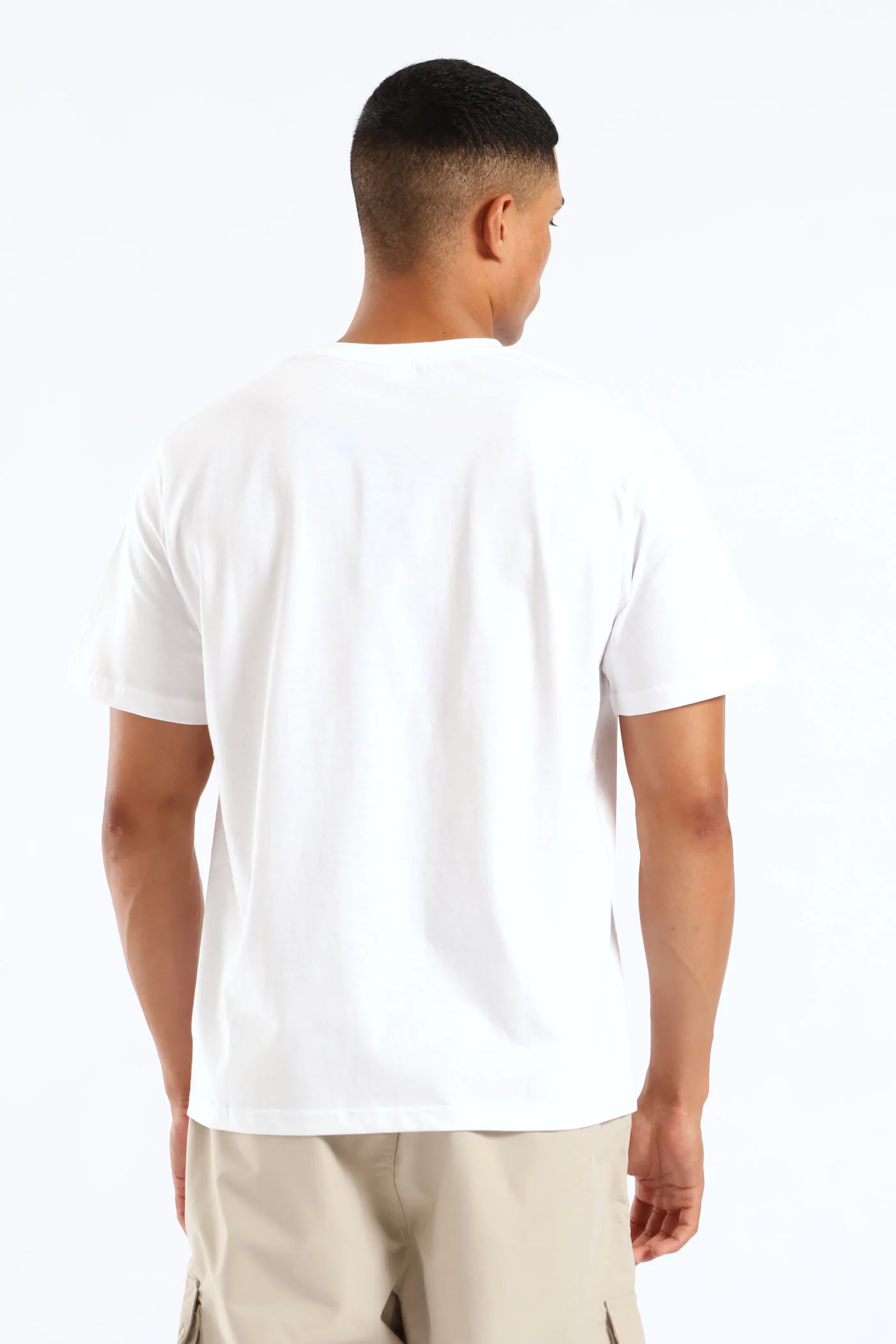 Adrian Crewneck Tee - White - Image 4