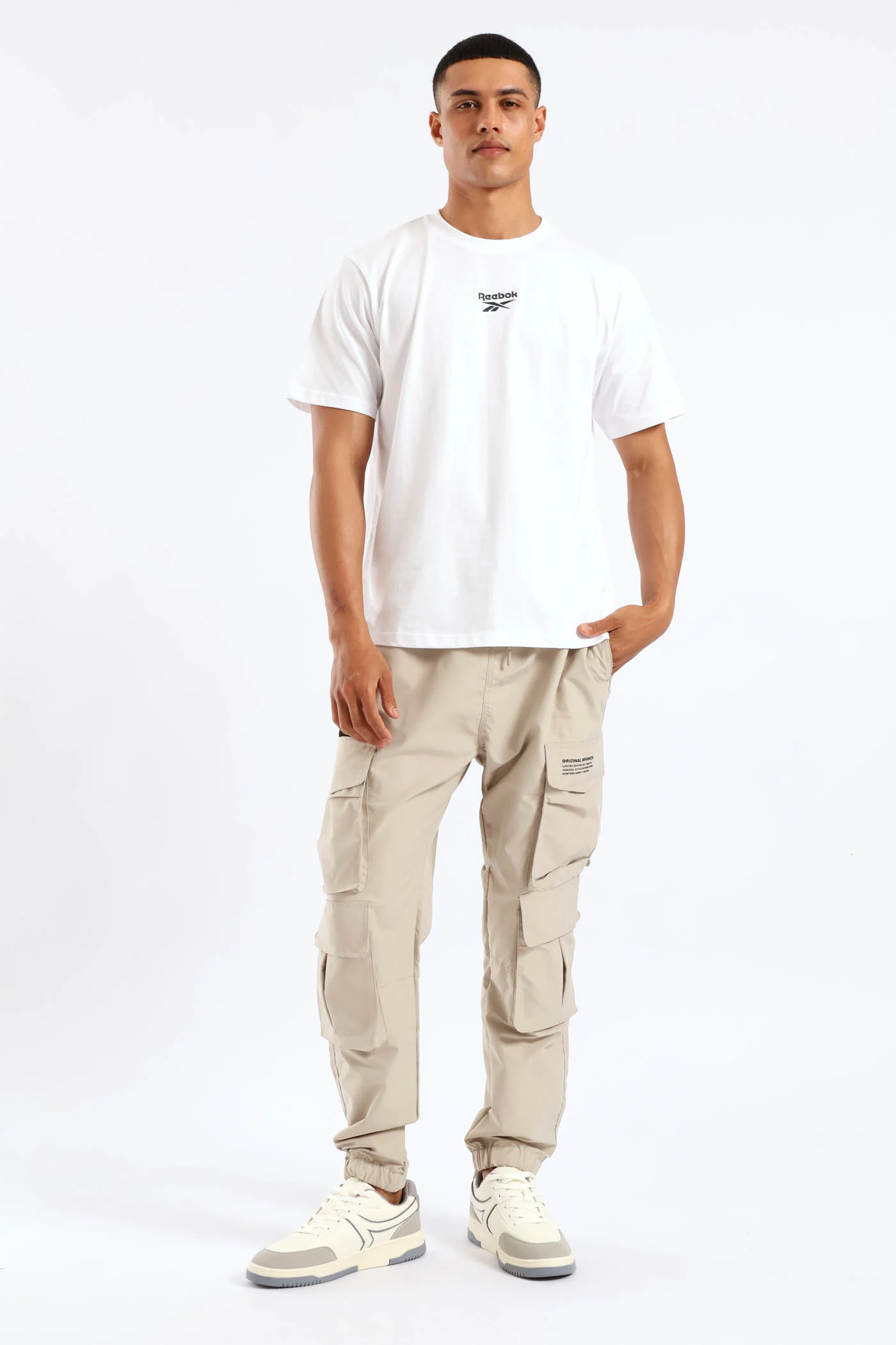 Adrian Crewneck Tee - White - Image 5
