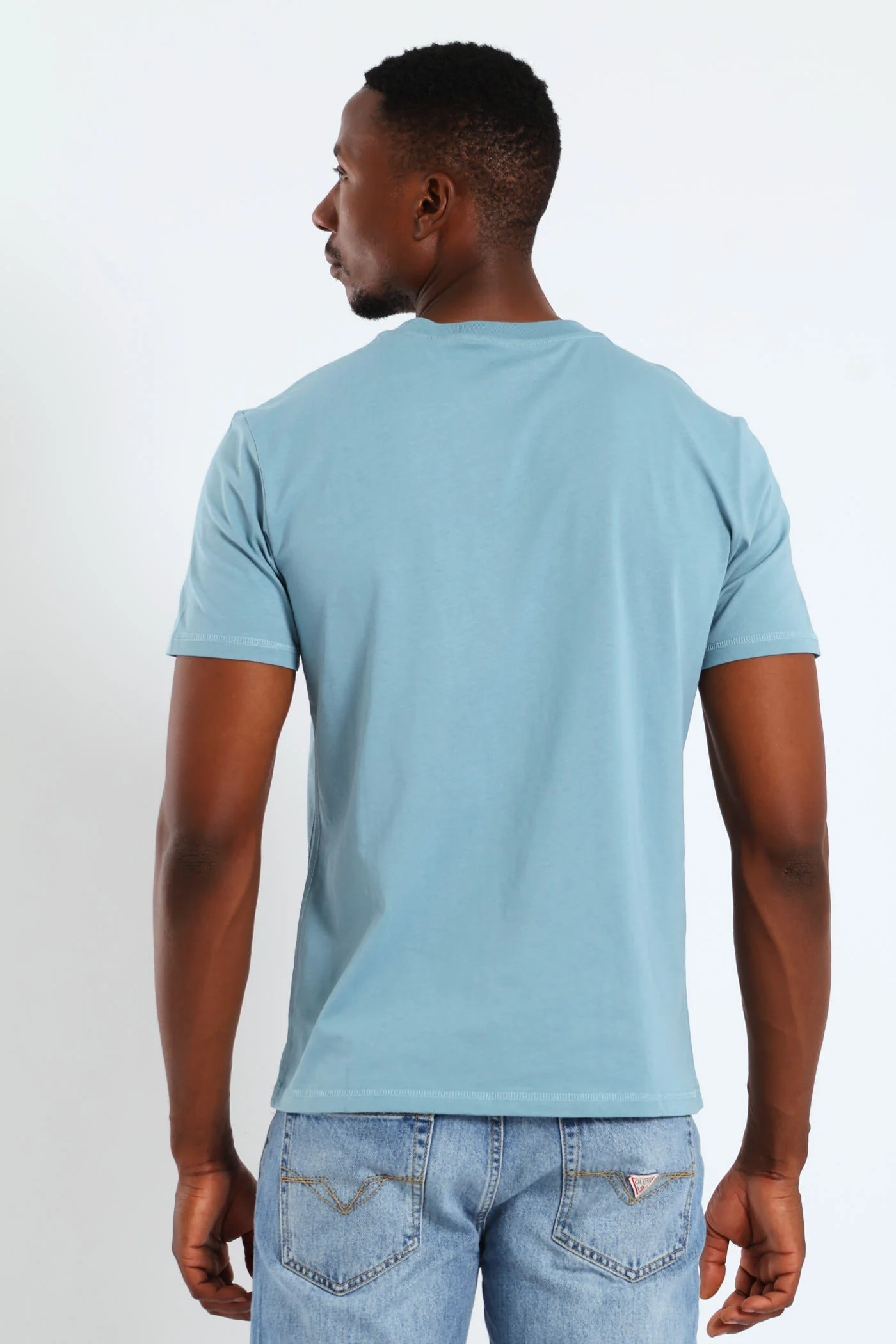 Aidy Short Sleeve Tee - Light Blue - Image 2