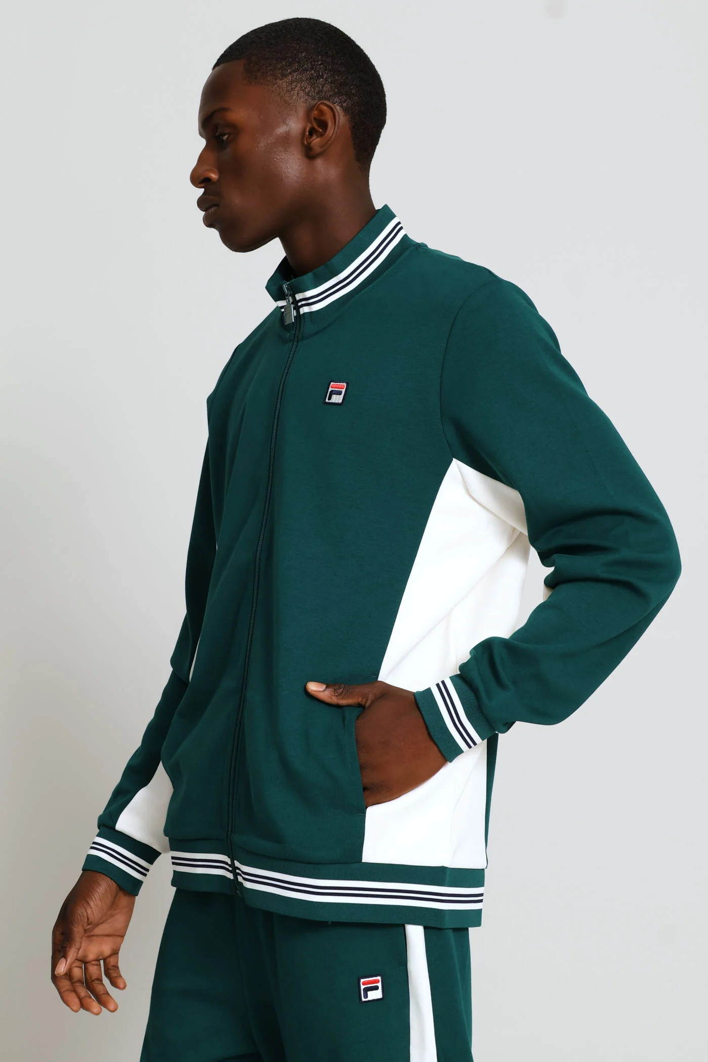 Ainsley Reg Uni Jacket - Green - Image 3