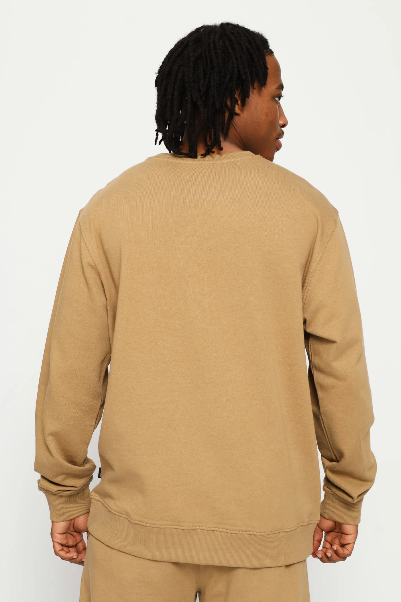 Air Hex Crew Top - Taupe - Image 3