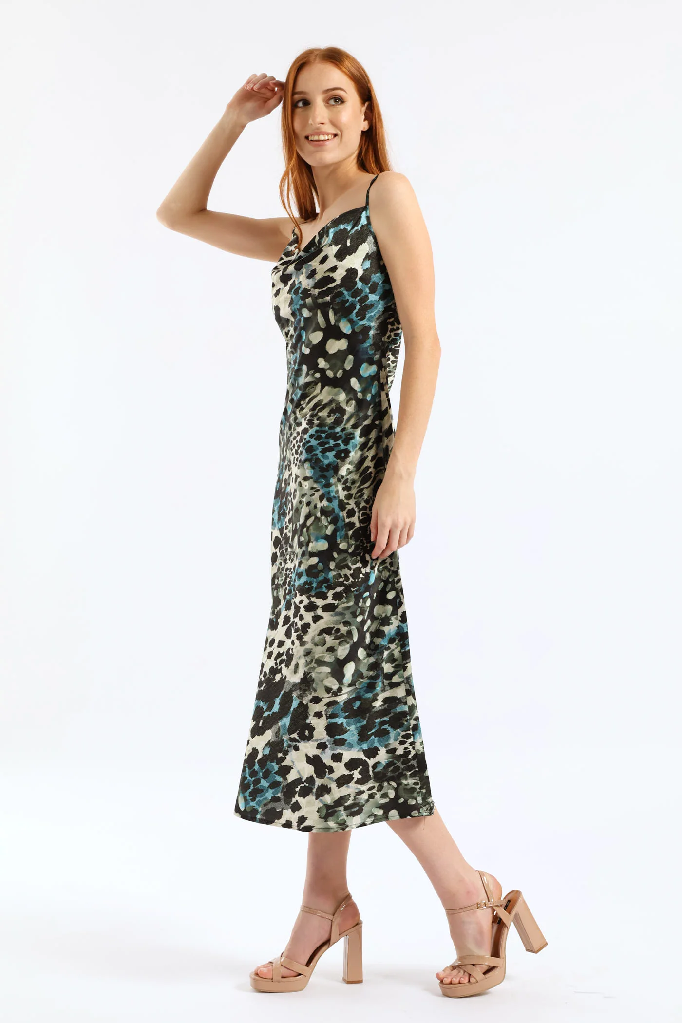 Akilina Dress - Animal Print - Image 4