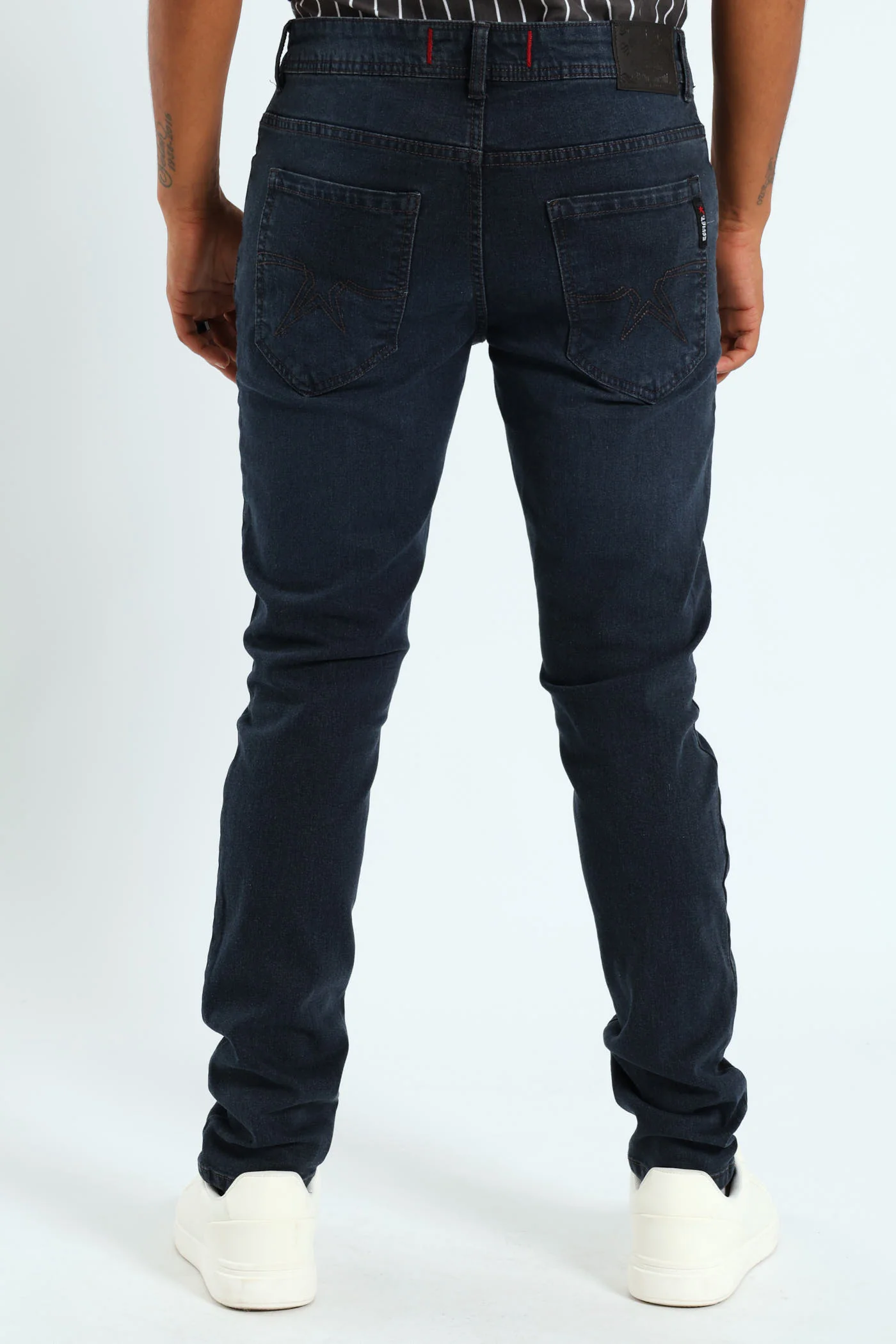 Alcazar Skinny Denim - Steel Blue - Image 4