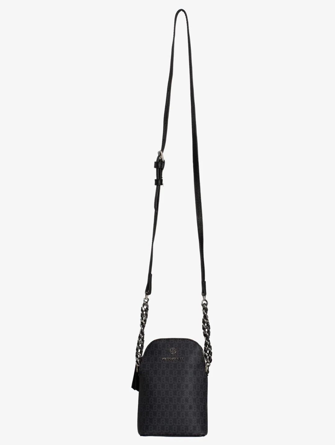 Alex Logo Crossbody Cellphone Pouch - Black - Image 3