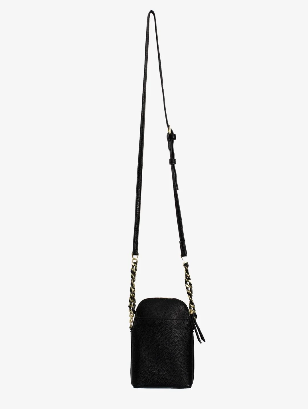 Alex Logo Cellphone Crossbody Pouch - Black - Image 4
