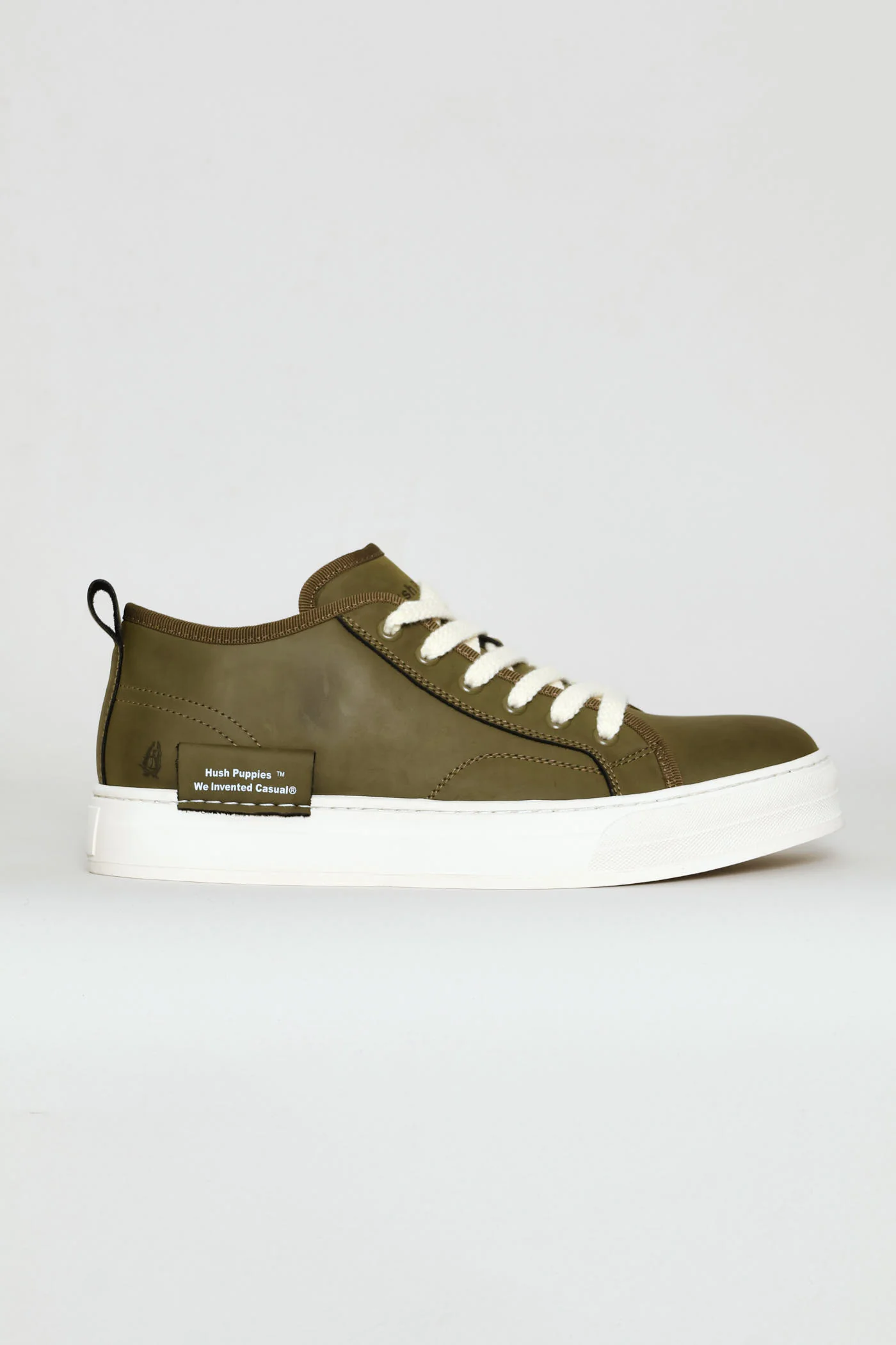 Alistair Hi Top Sneaker - Olive - Image 3