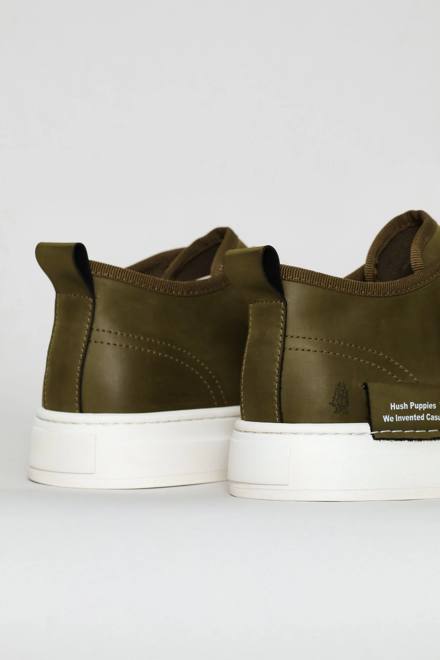 Alistair Hi Top Sneaker - Olive - Image 6