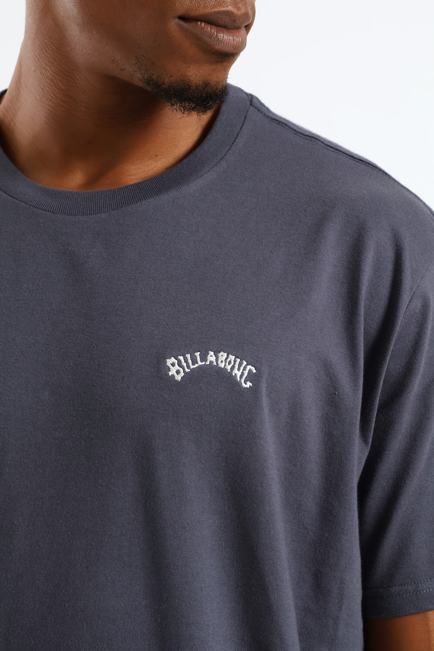 All Day Embroidered Tee - Navy - Image 4