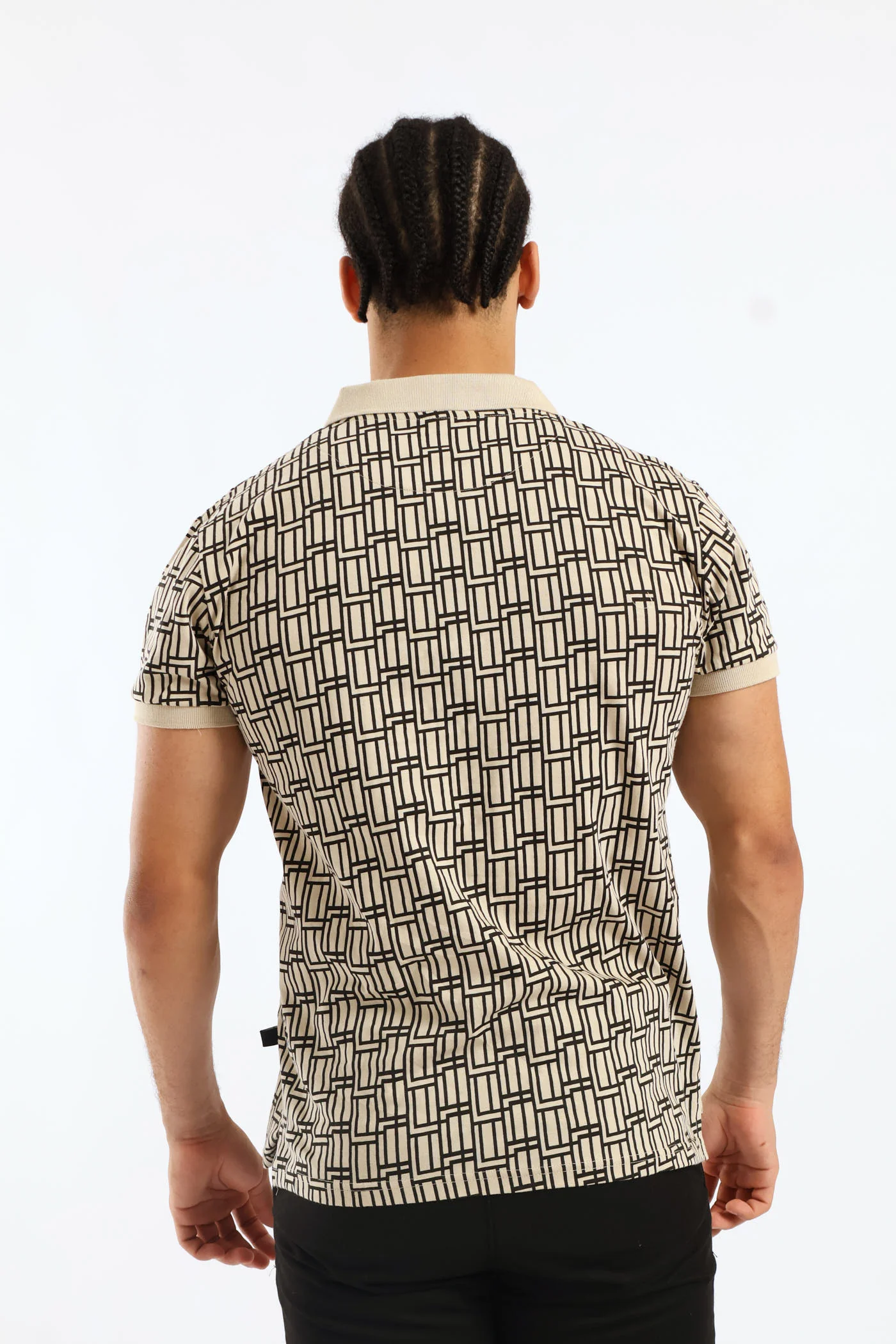 All Over Print Golfer - Stone - Image 4