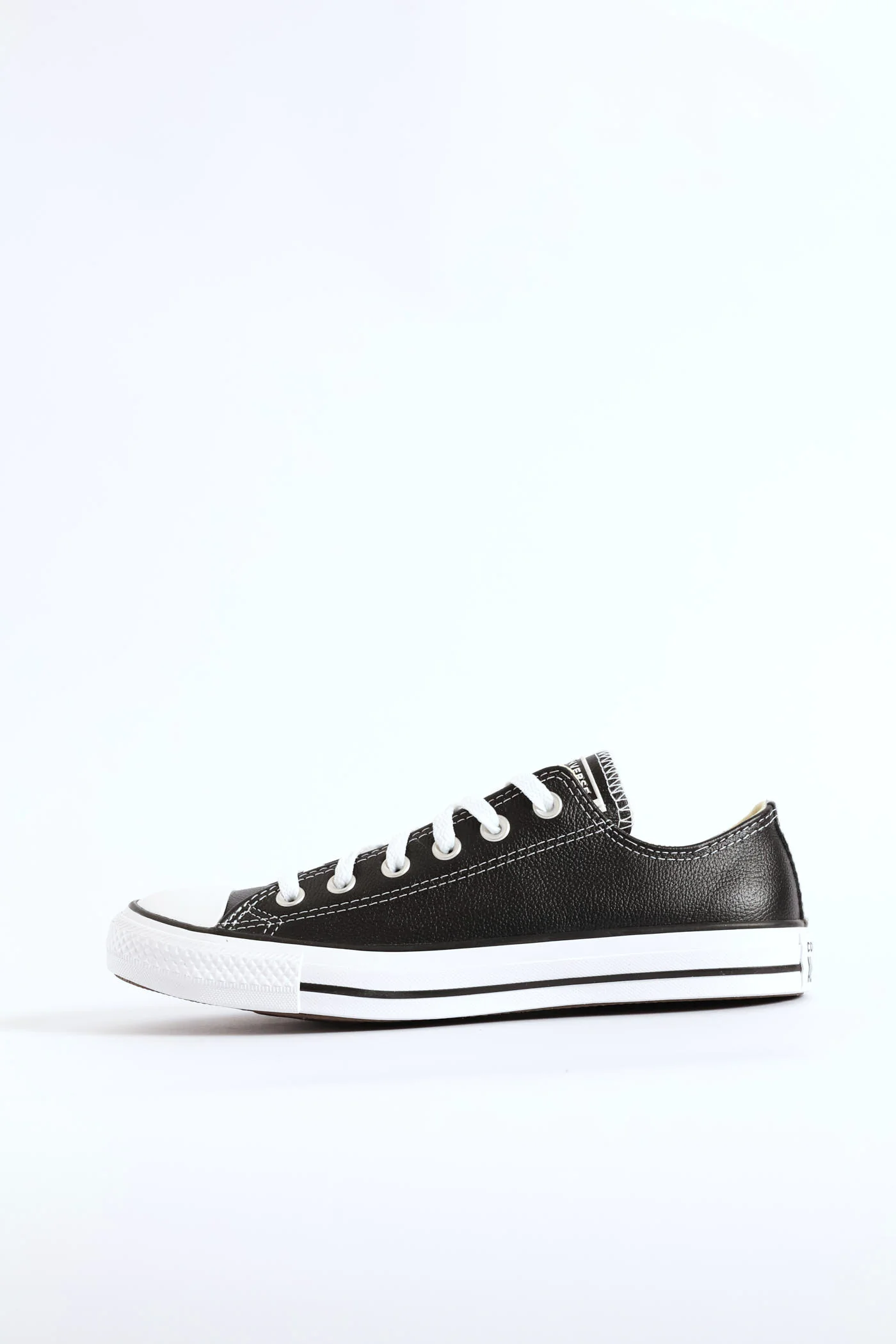 All Star Leather Lo Sneaker - Black - Image 3