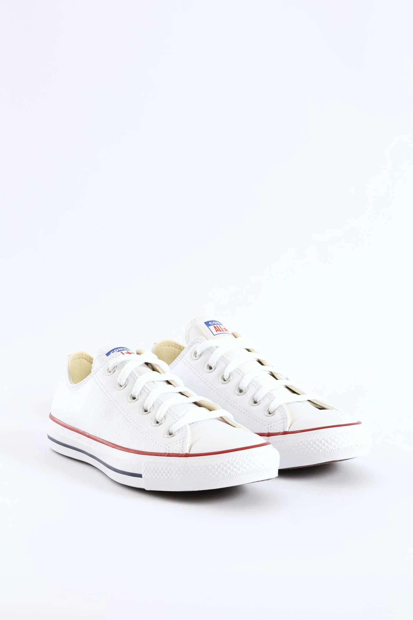 All Star Leather Lo Sneaker - White - Image 4
