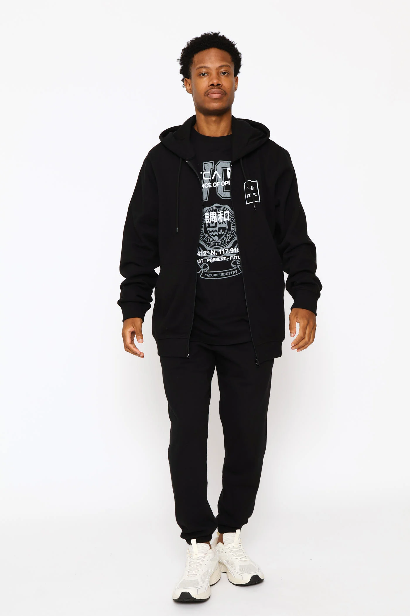 All The Ways Zip Through Hoody - Black - Image 5