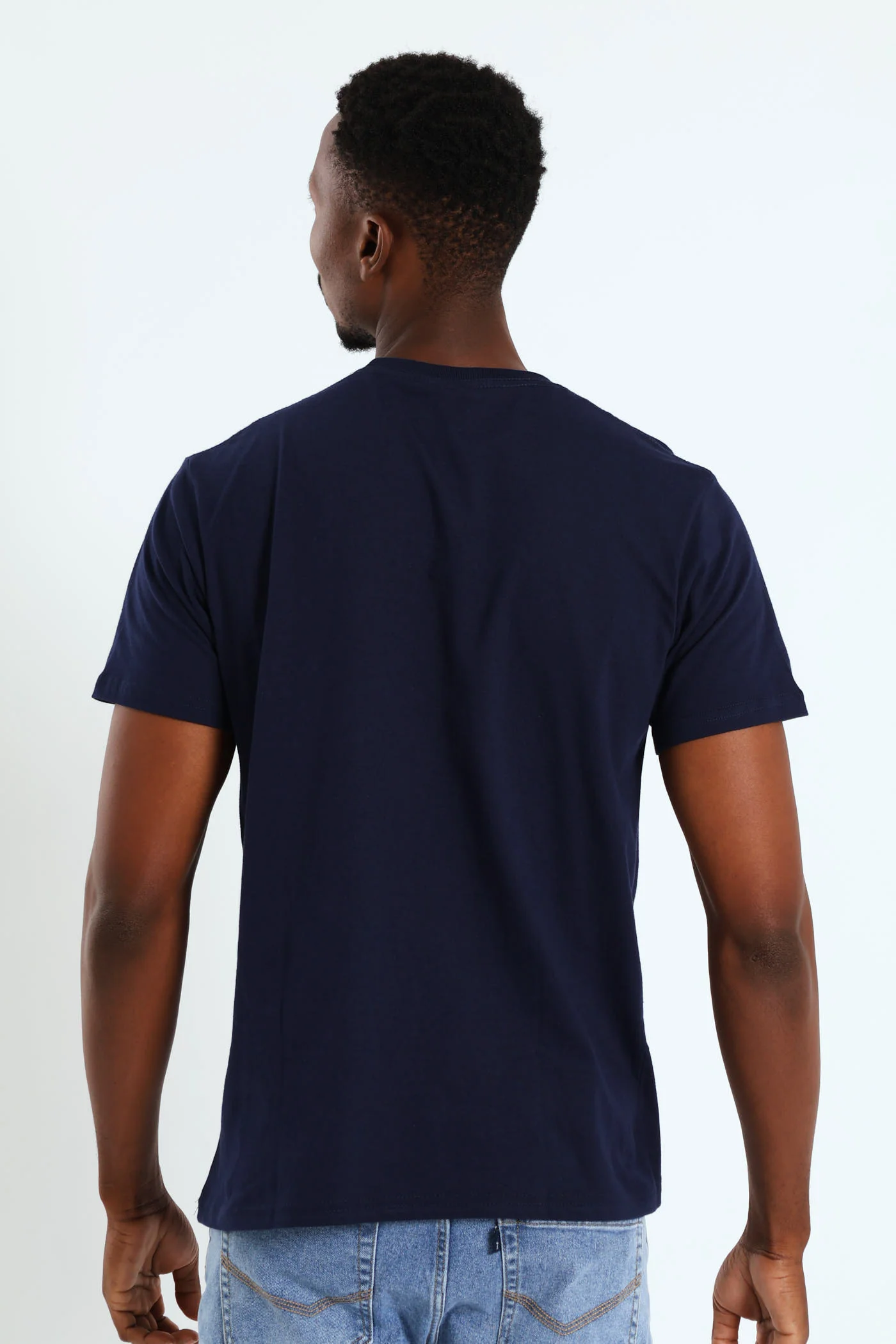 Aloe Cocktail Tee - Navy - Image 3