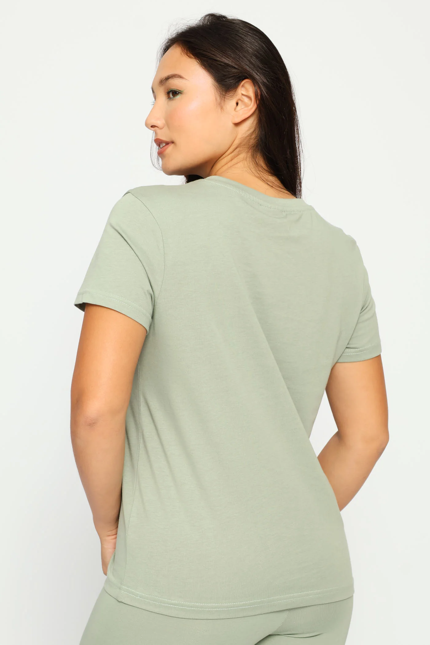 Aluma T-Shirt - Light Green - Image 3