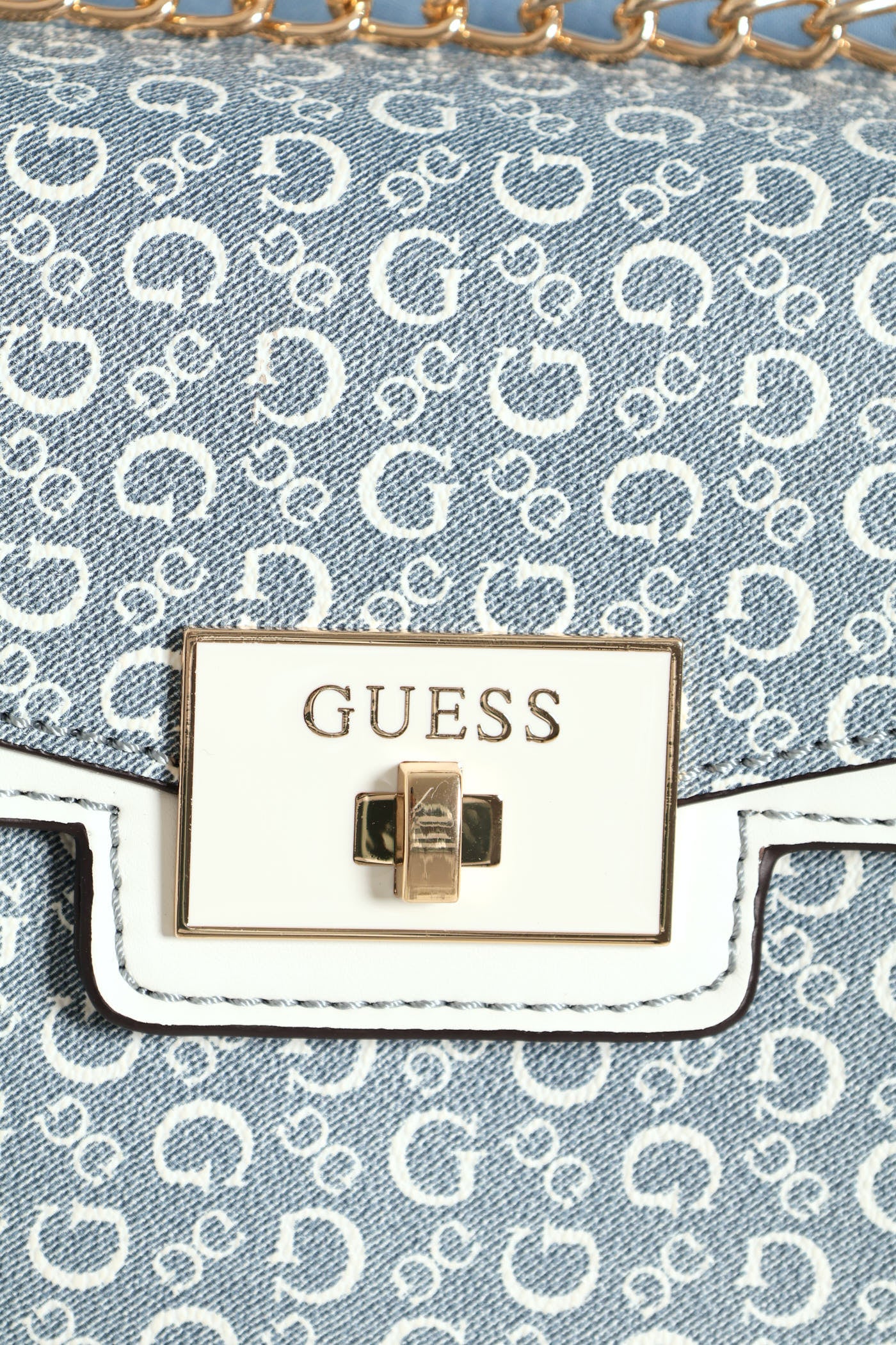 Alysa Convertible Crossbody Flap Bag - Denim - Image 5