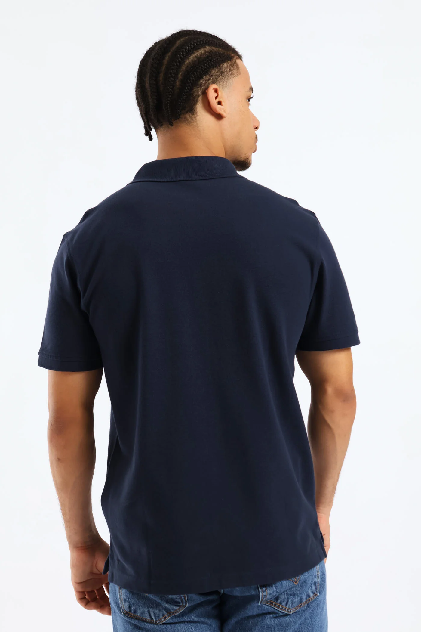 Ama Hm Polo Golfer - Navy - Image 5