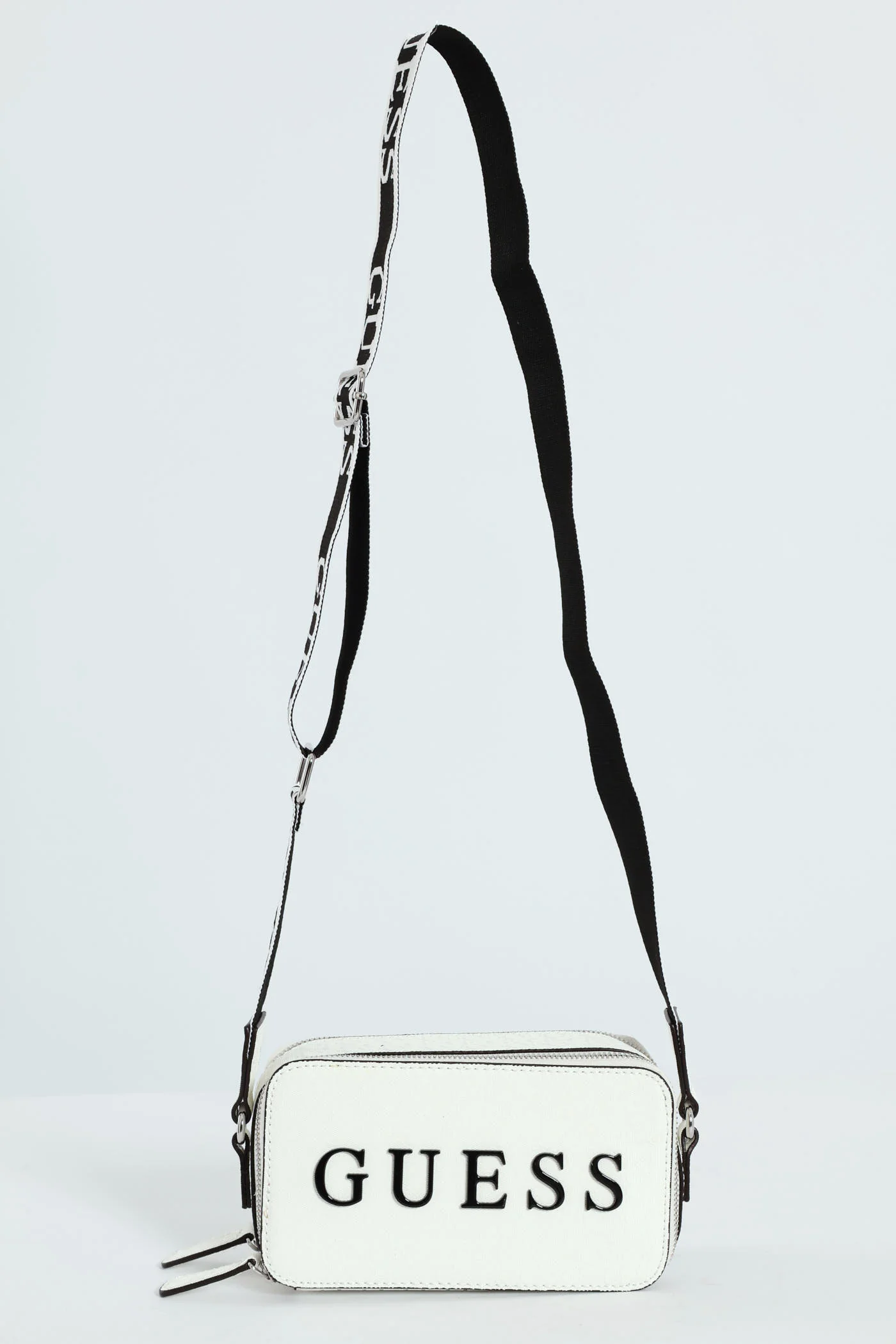 Amanza Mini Crossbody Top Zip Bag - White - Image 2