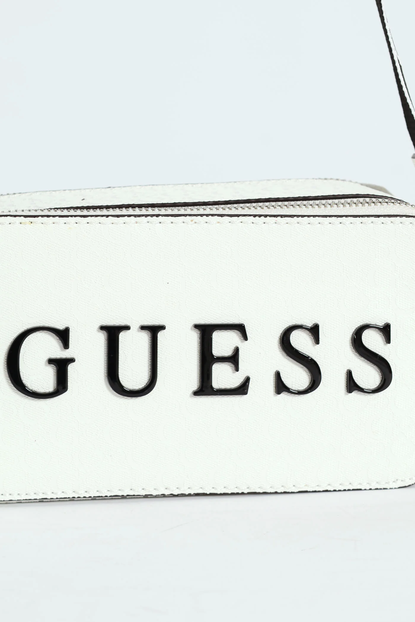 Amanza Mini Crossbody Top Zip Bag - White - Image 4