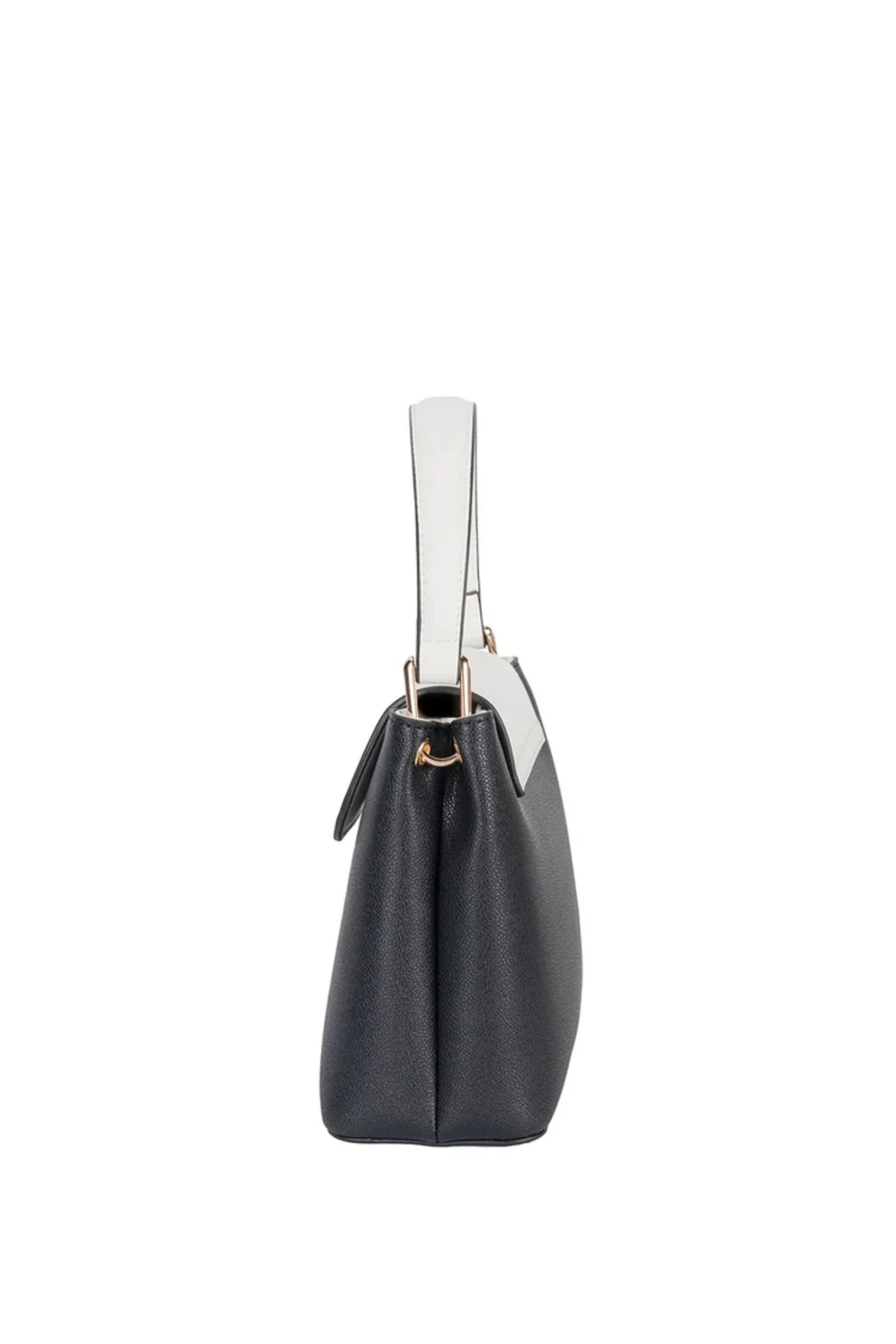 Amelia Flapover Sling Bag - Black/White - Image 6