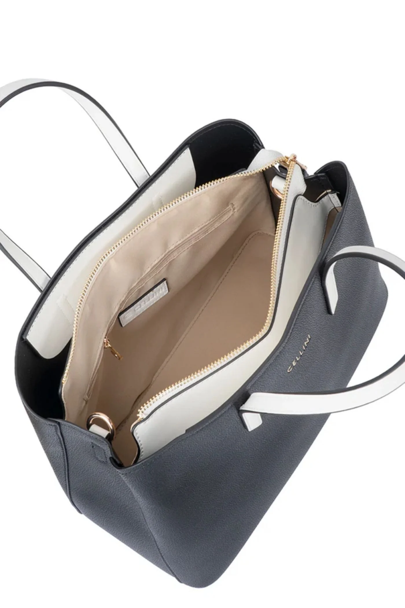 Amelia Shopper Bag - Black/White - Image 3