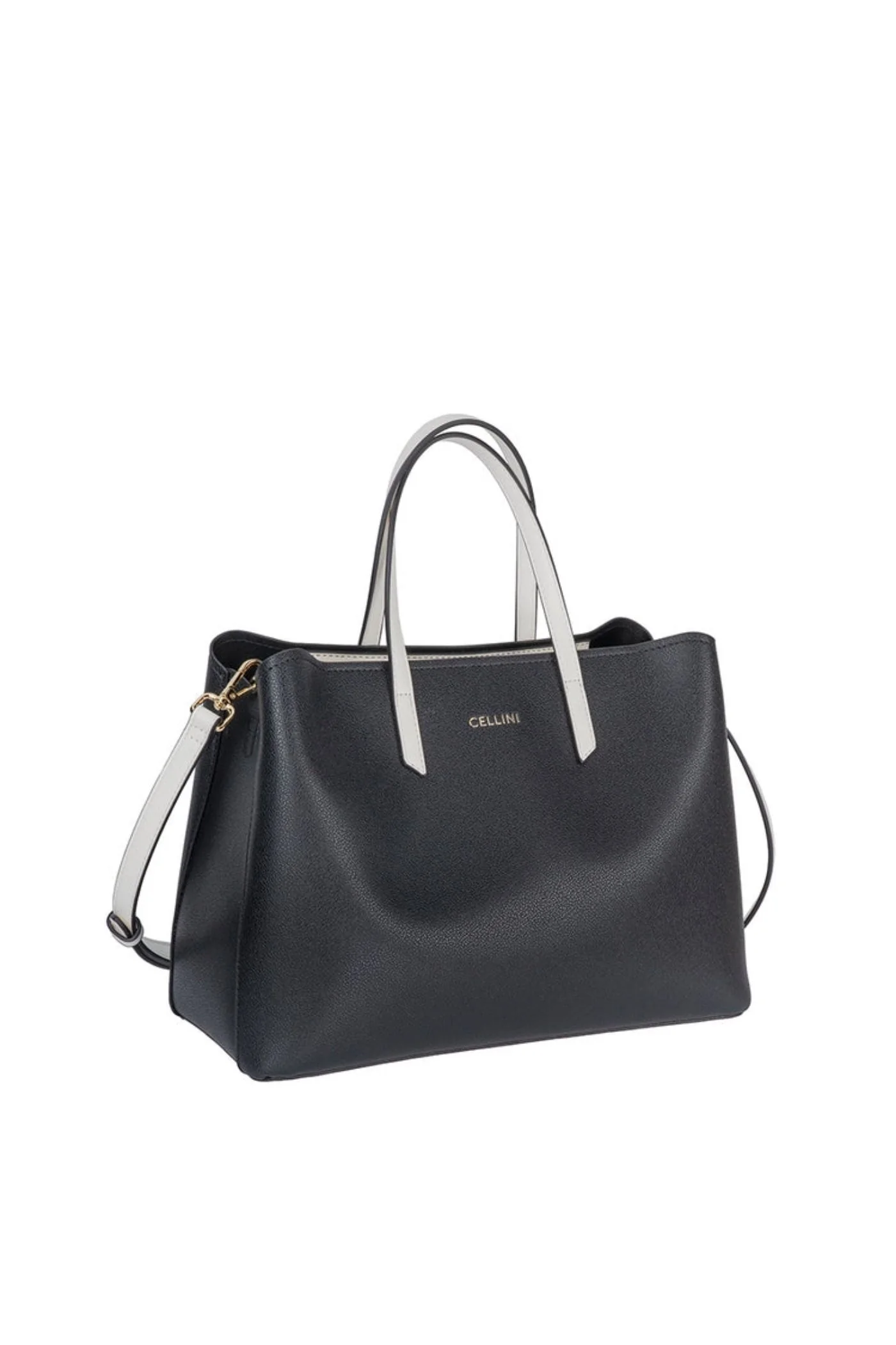 Amelia Shopper Bag - Black/White - Image 5