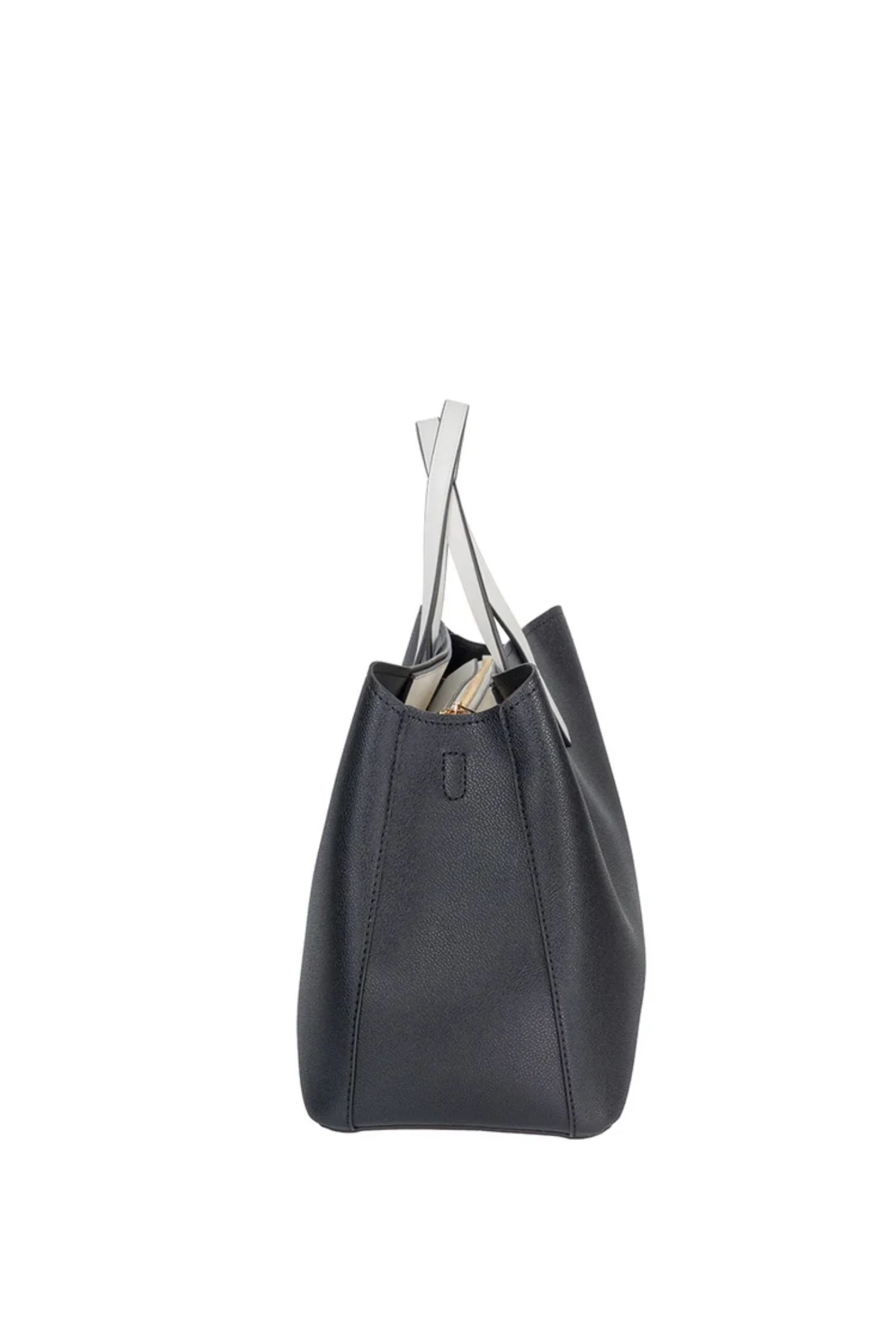 Amelia Shopper Bag - Black/White - Image 6