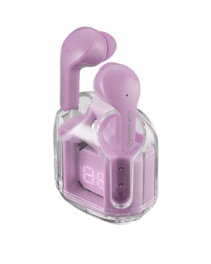Lumina Tws Earphones - Purple - Image 4