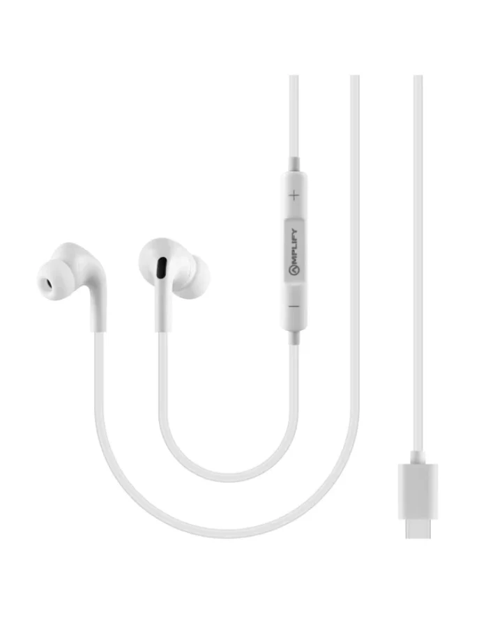 Amplify Soundlink  Type-C Earphone - White - Image 3