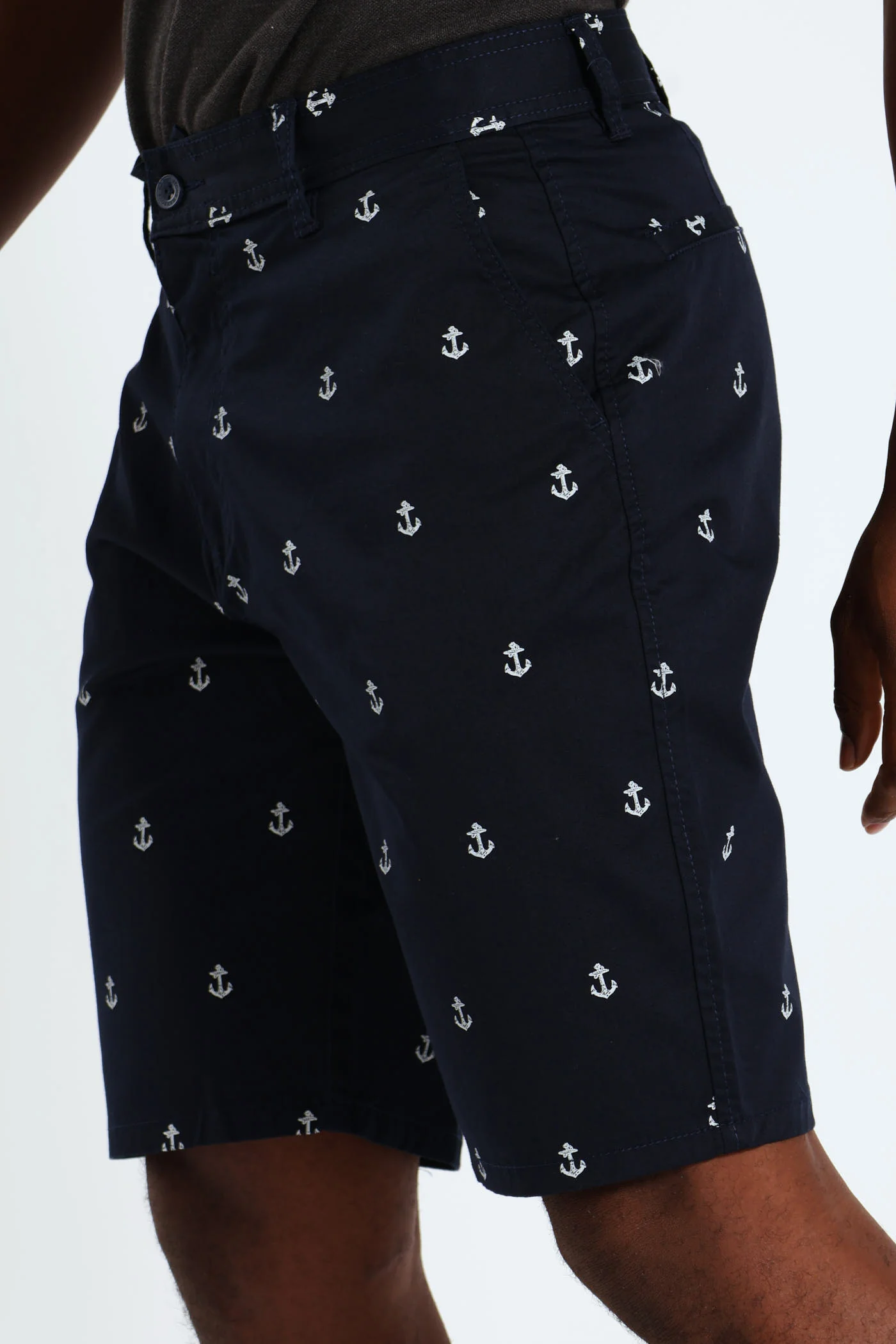 Anchor Chino Short - Navy - Image 2