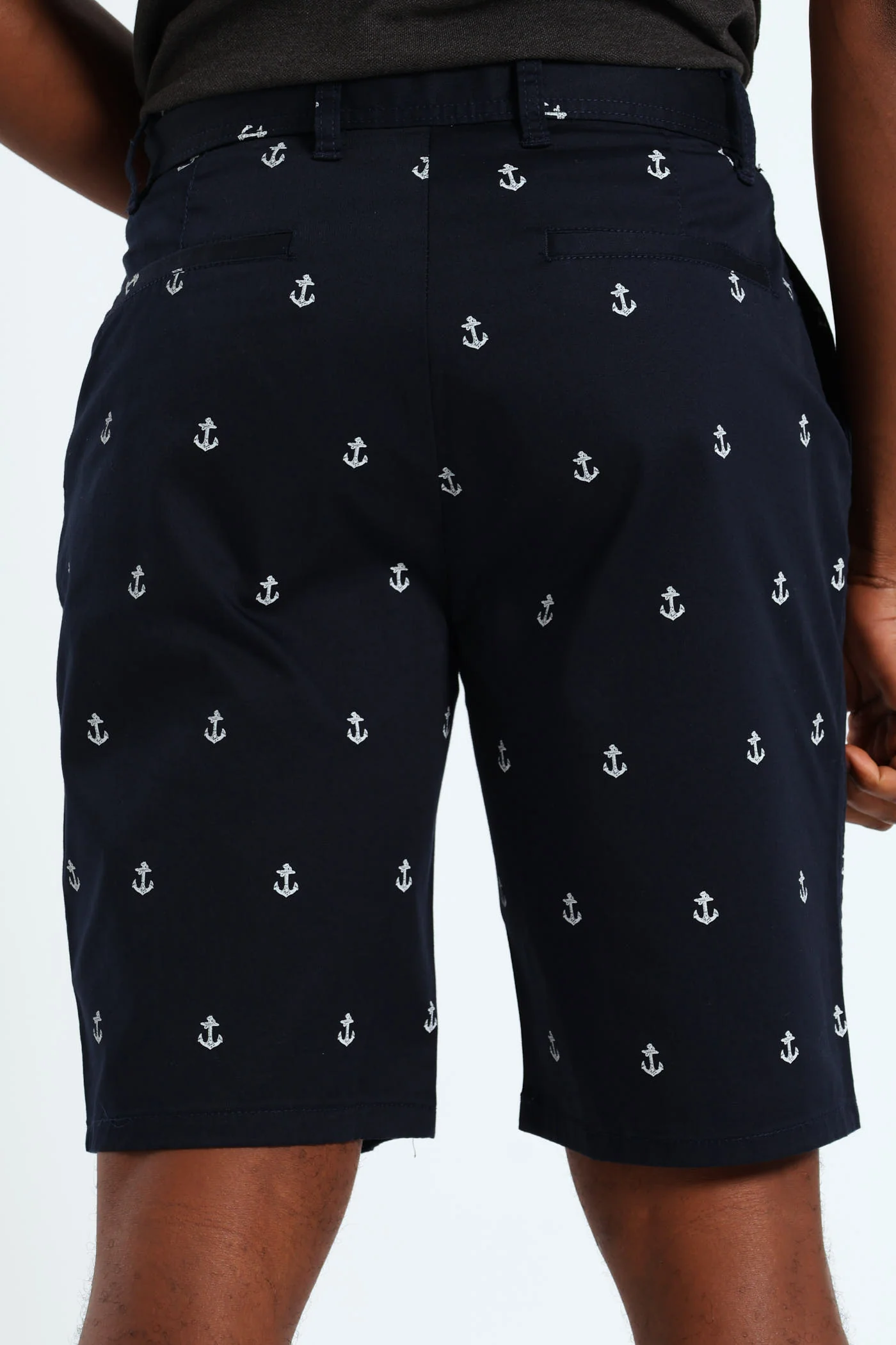 Anchor Chino Short - Navy - Image 3