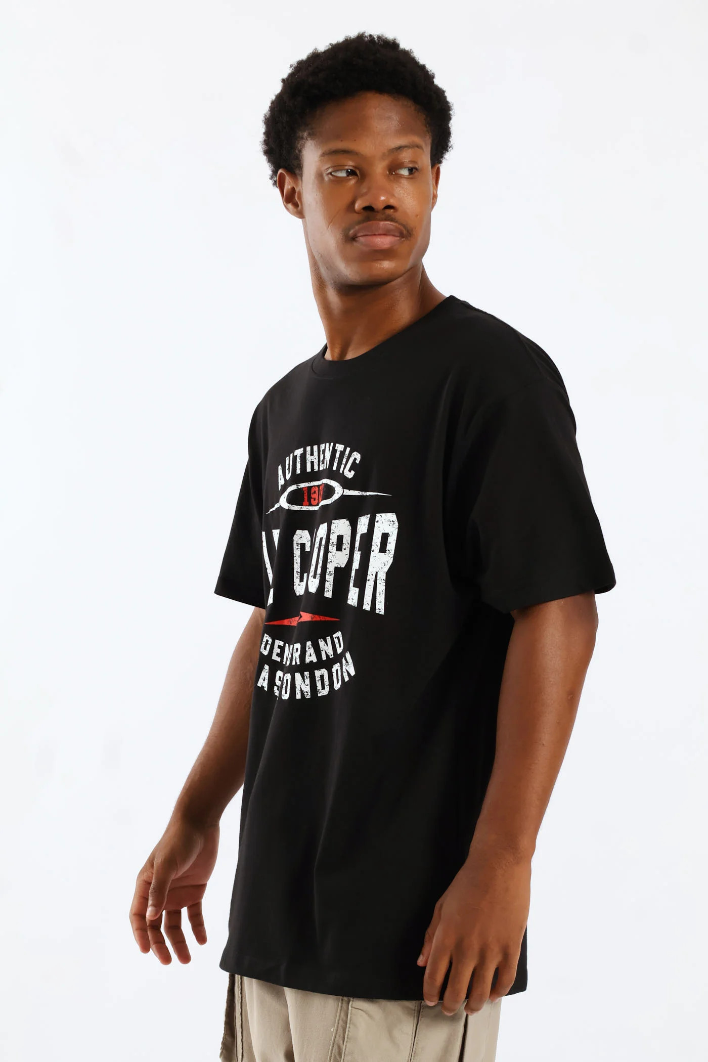 Andile Tee - Black - Image 4