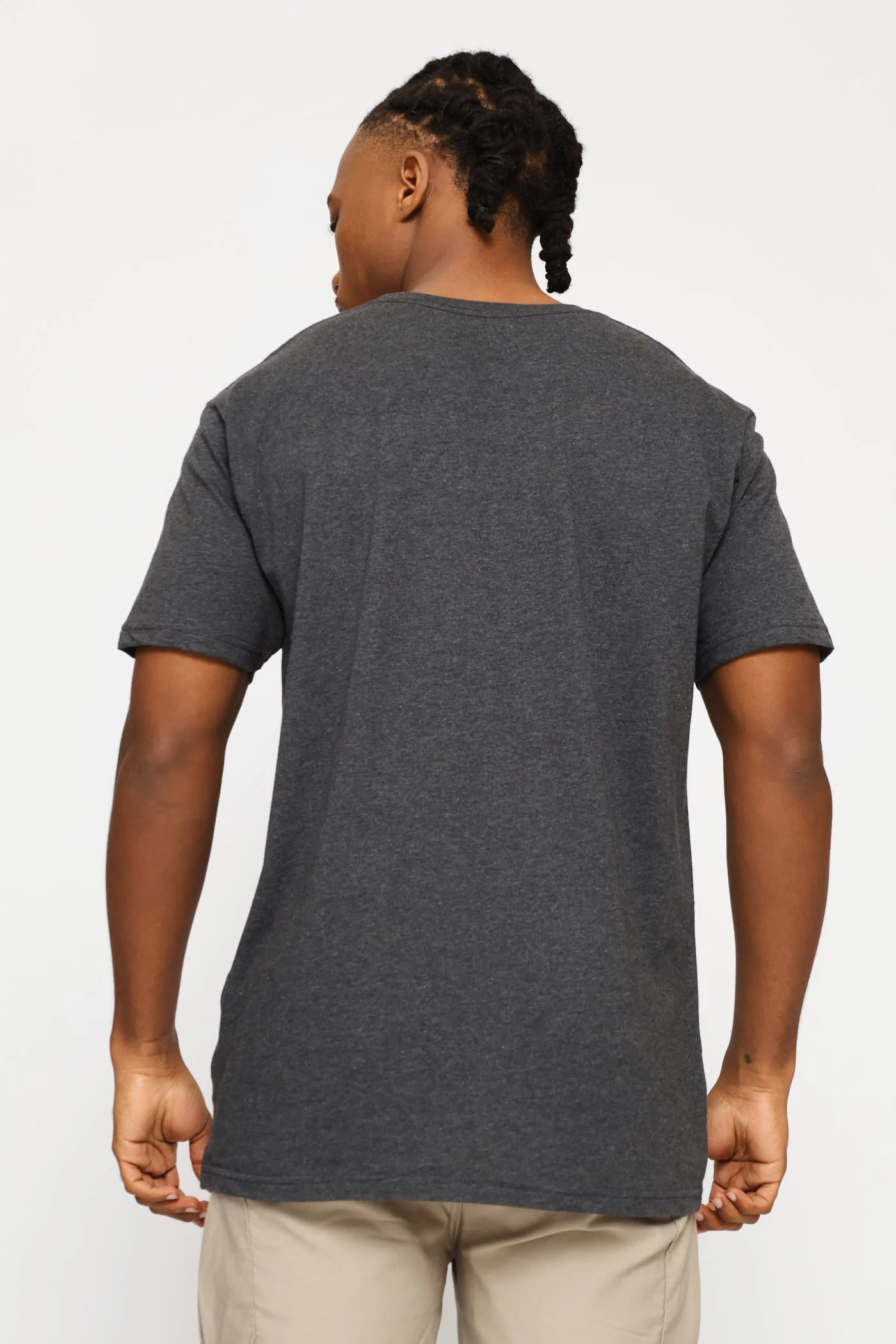 Andile Tee - Charcoal - Image 4