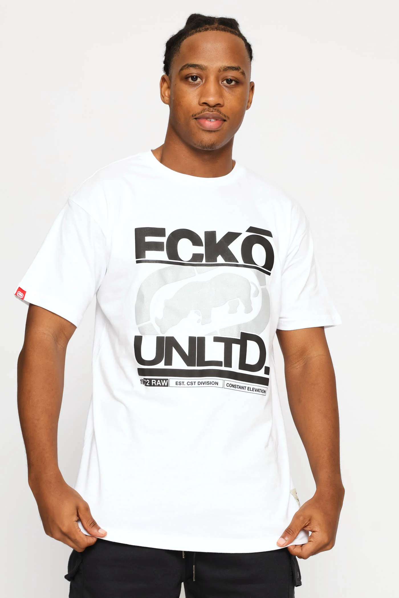 Angled Tee - White - Image 3