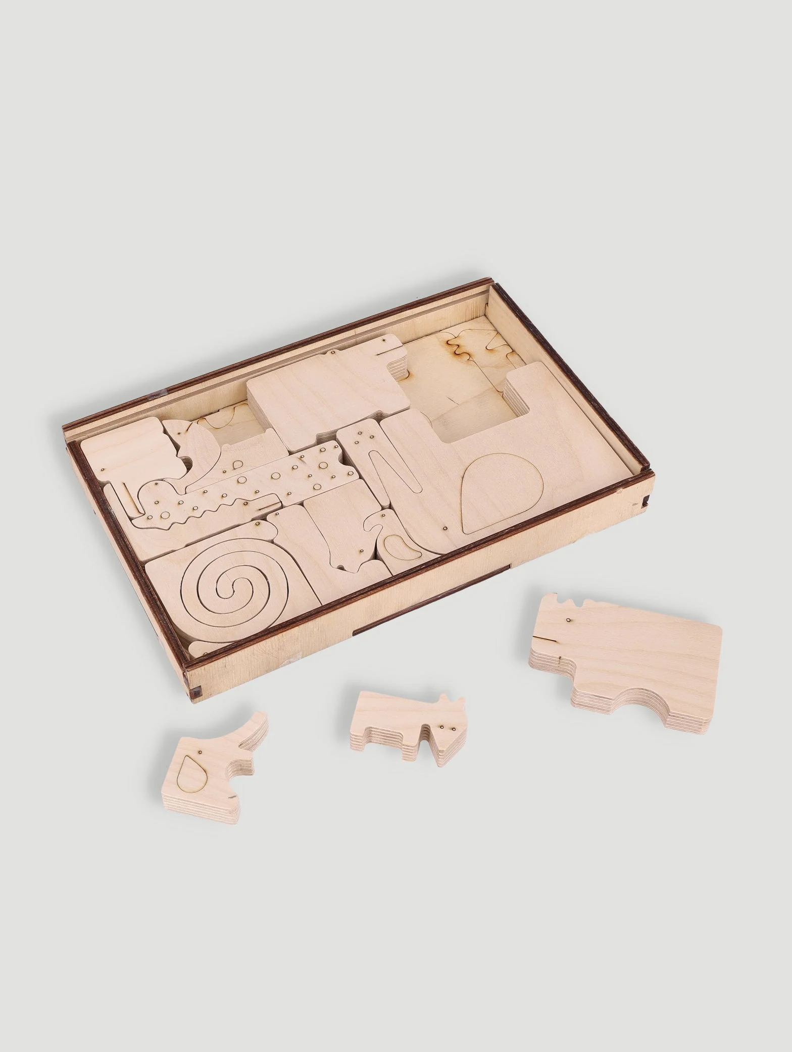 Keedo Animal Family 16 Piece Puzzle - Image 2