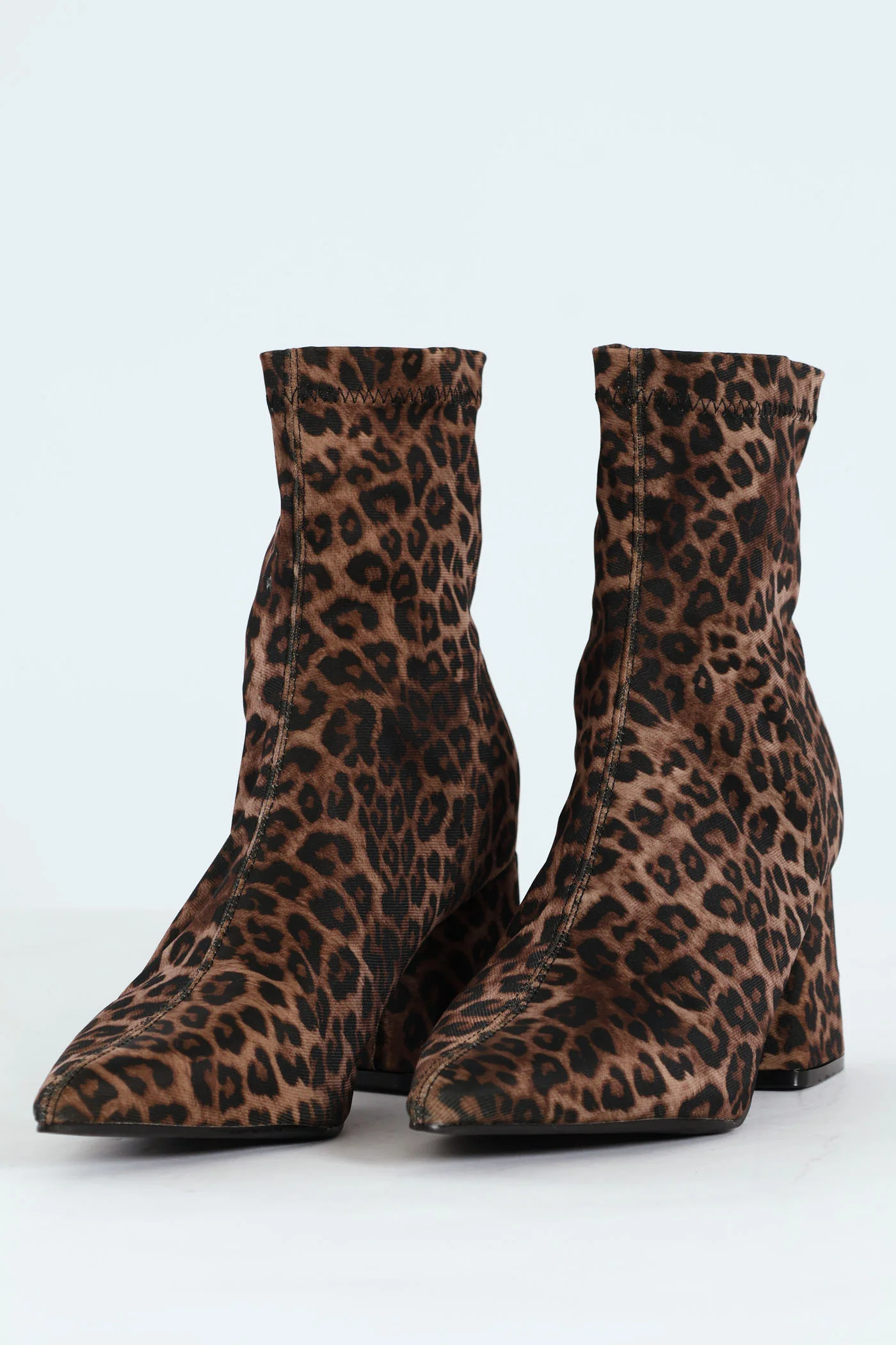 Animal Print Pull Up Boot - Image 3