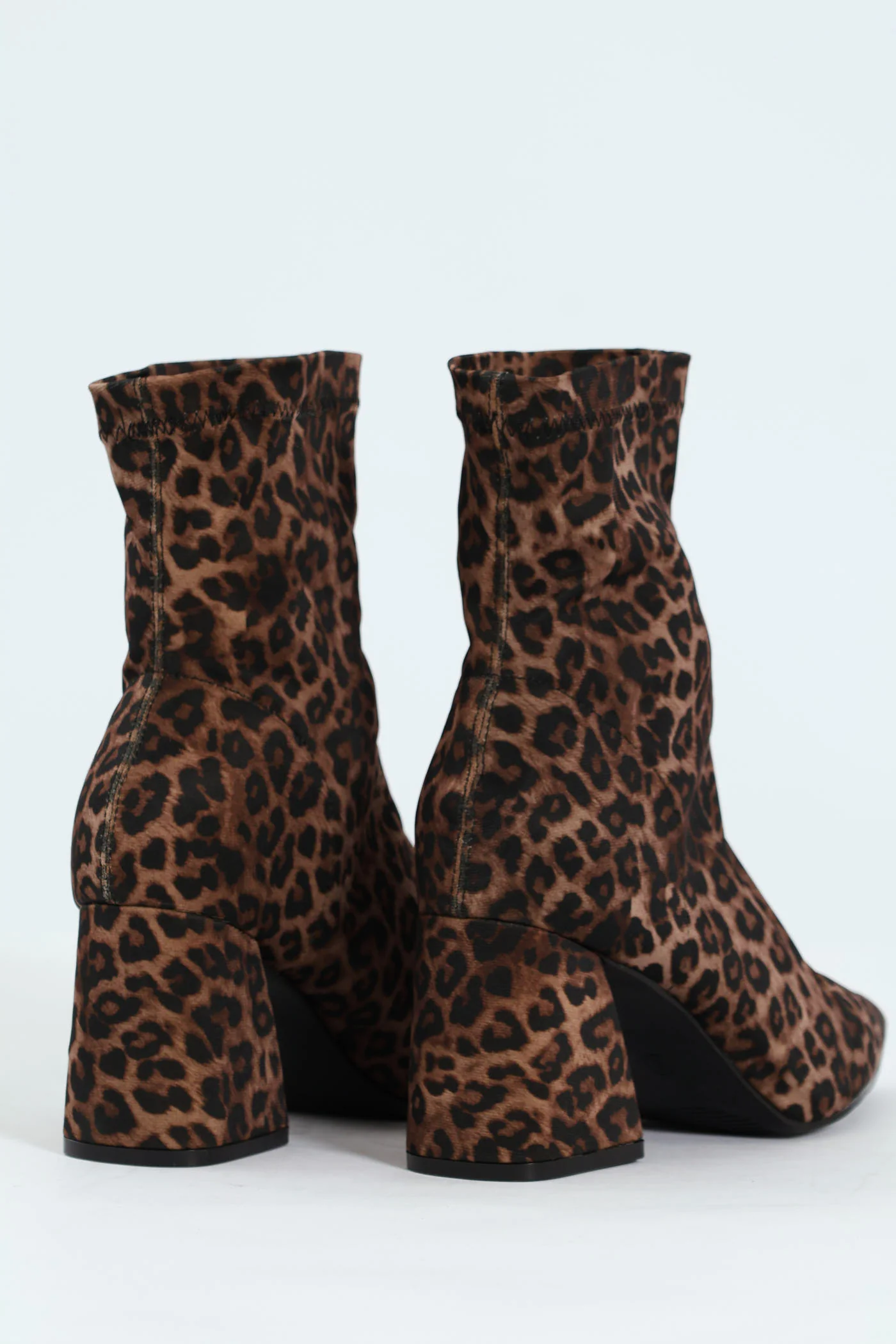 Animal Print Pull Up Boot - Image 4
