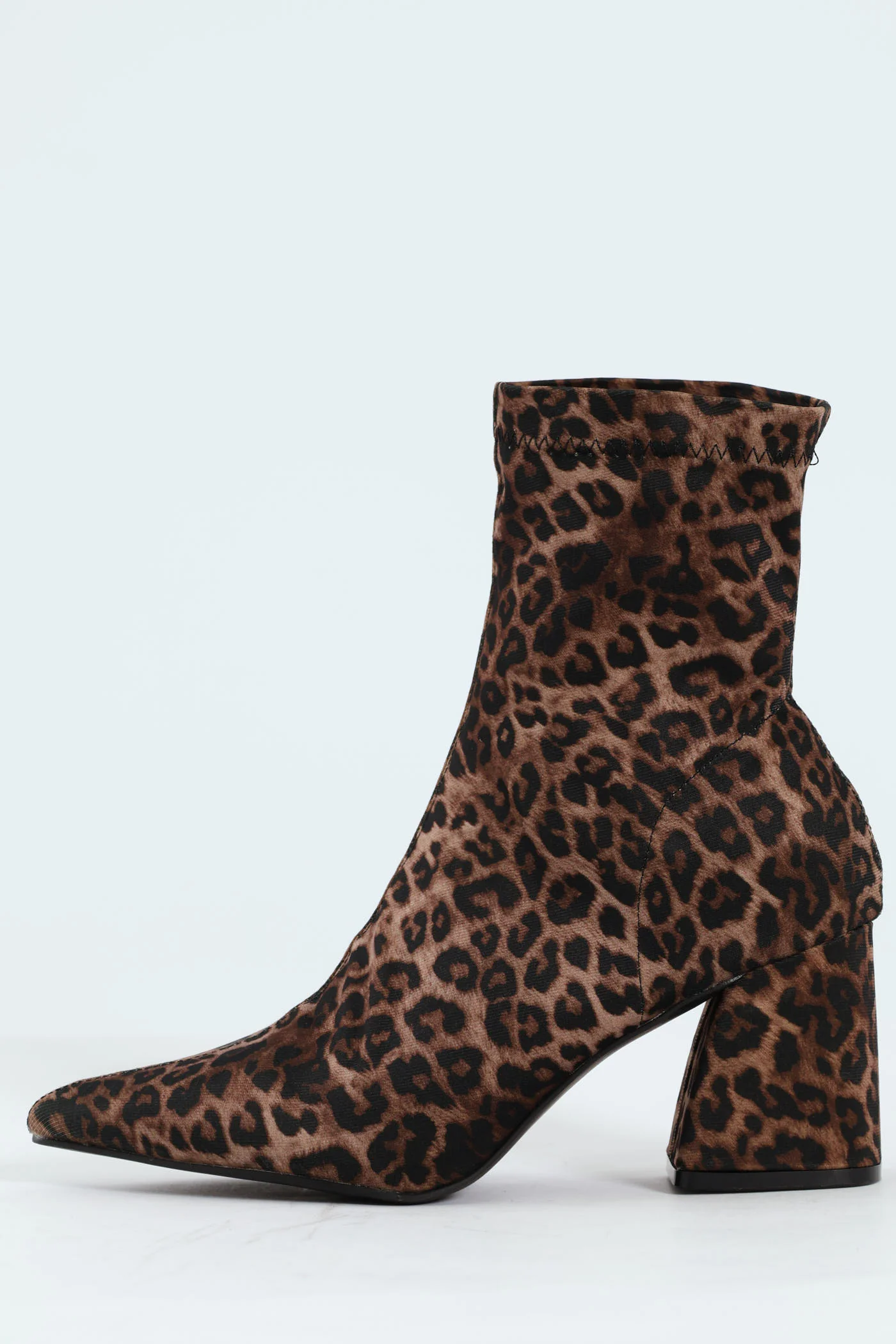 Animal Print Pull Up Boot - Image 6