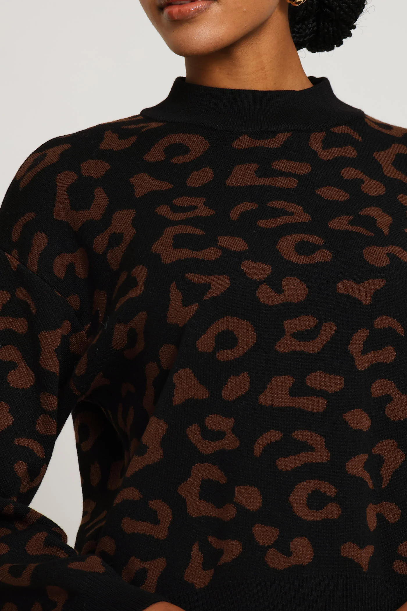 Animal Pullover - Black/Brown - Image 2