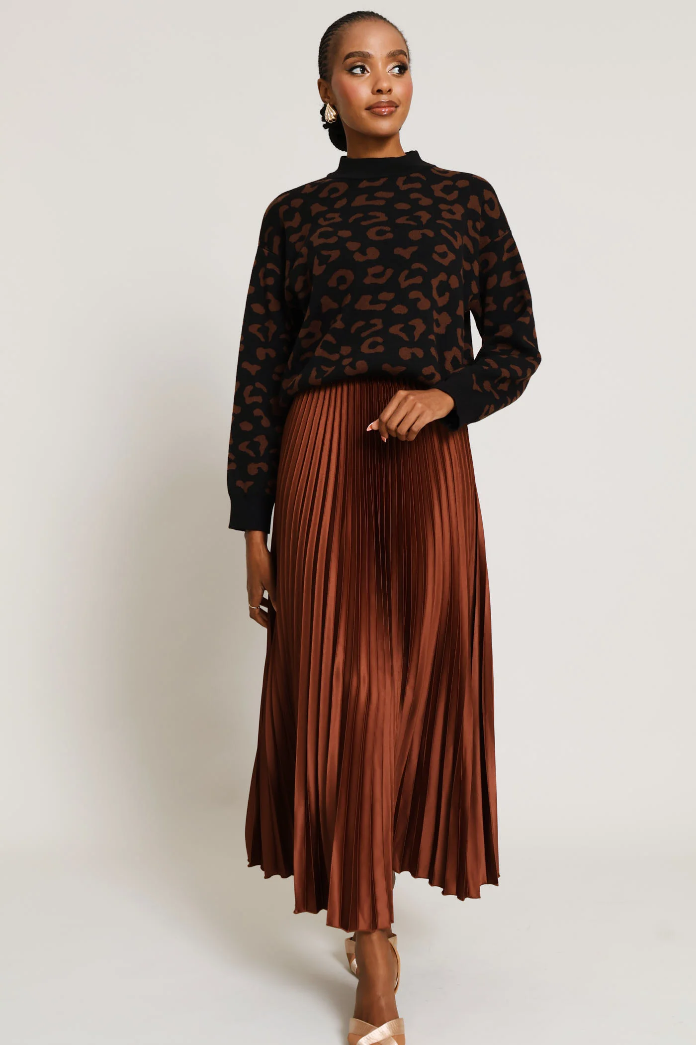 Animal Pullover - Black/Brown - Image 5
