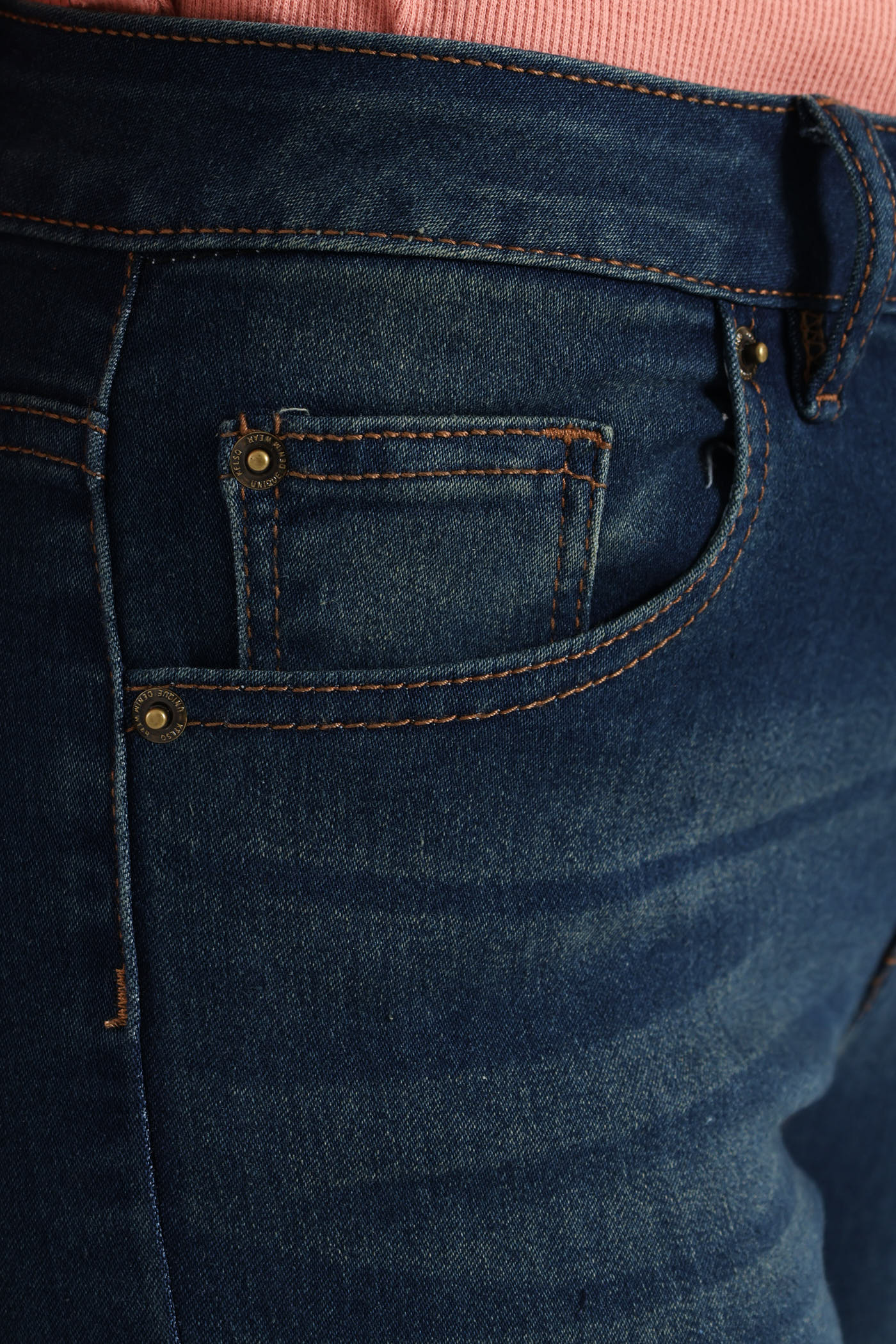 Ankle Grazer Skinny Jean - Tea Stain - Image 4