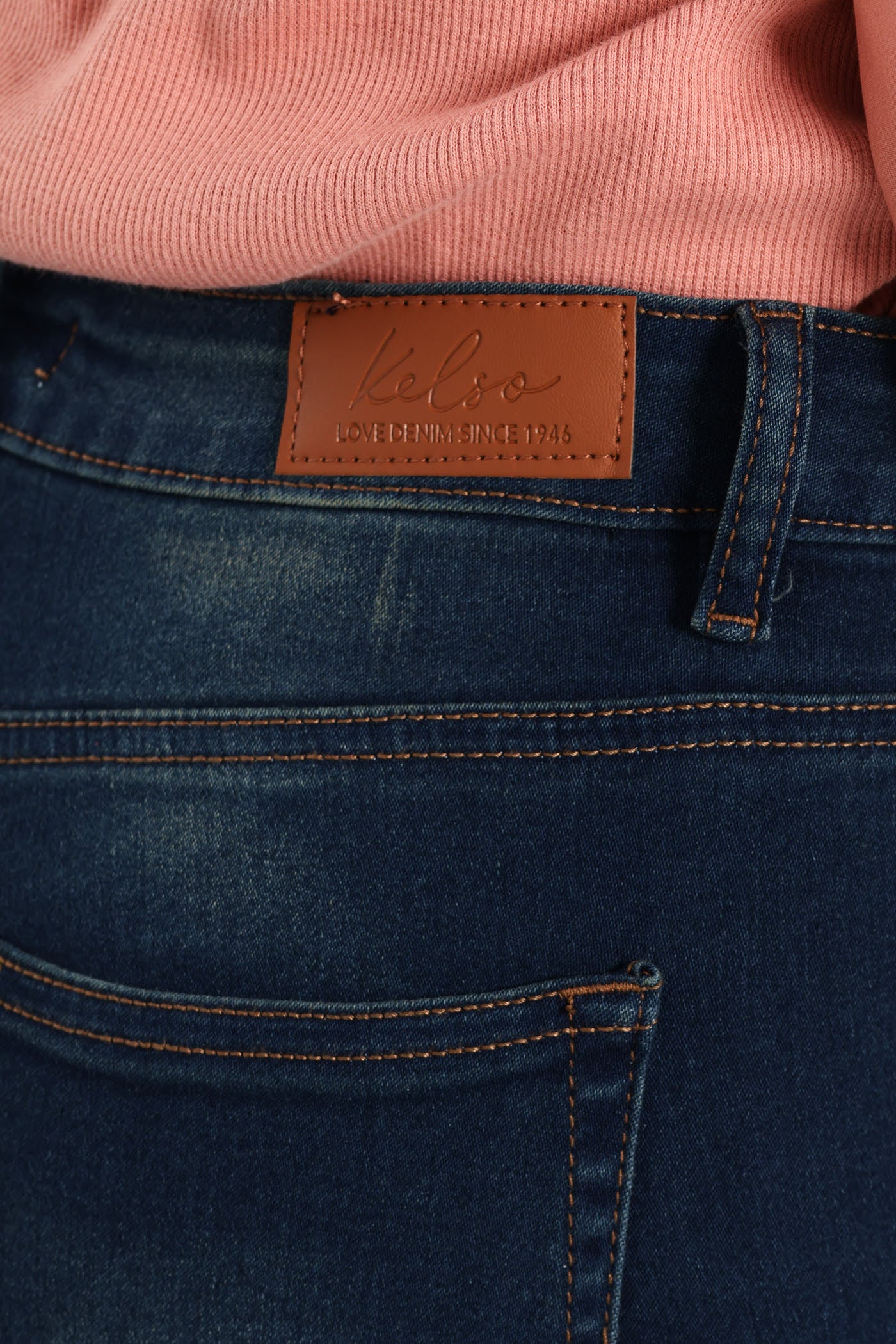 Ankle Grazer Skinny Jean - Tea Stain - Image 5