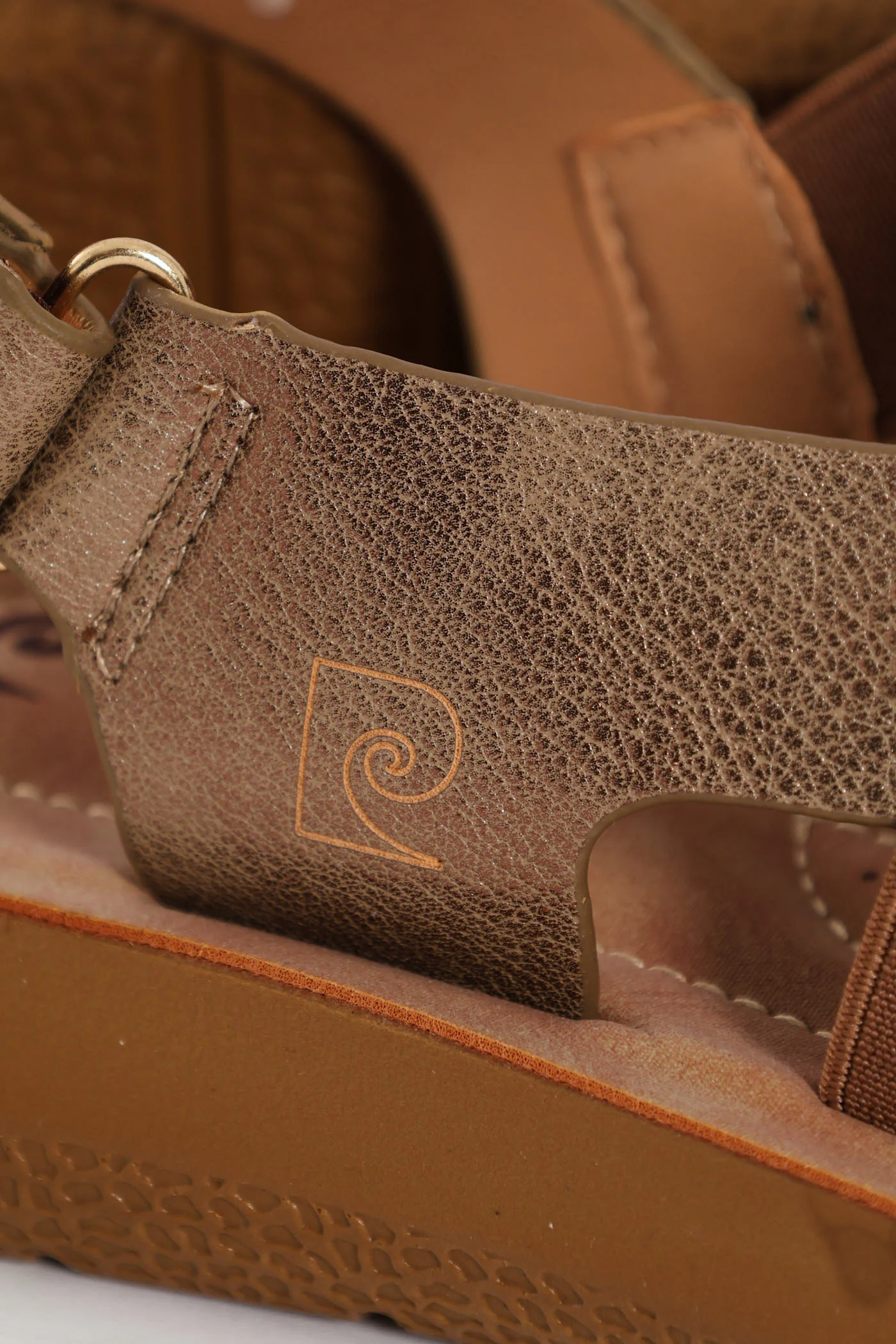 Ankle Strap Sandal - Beige - Image 6