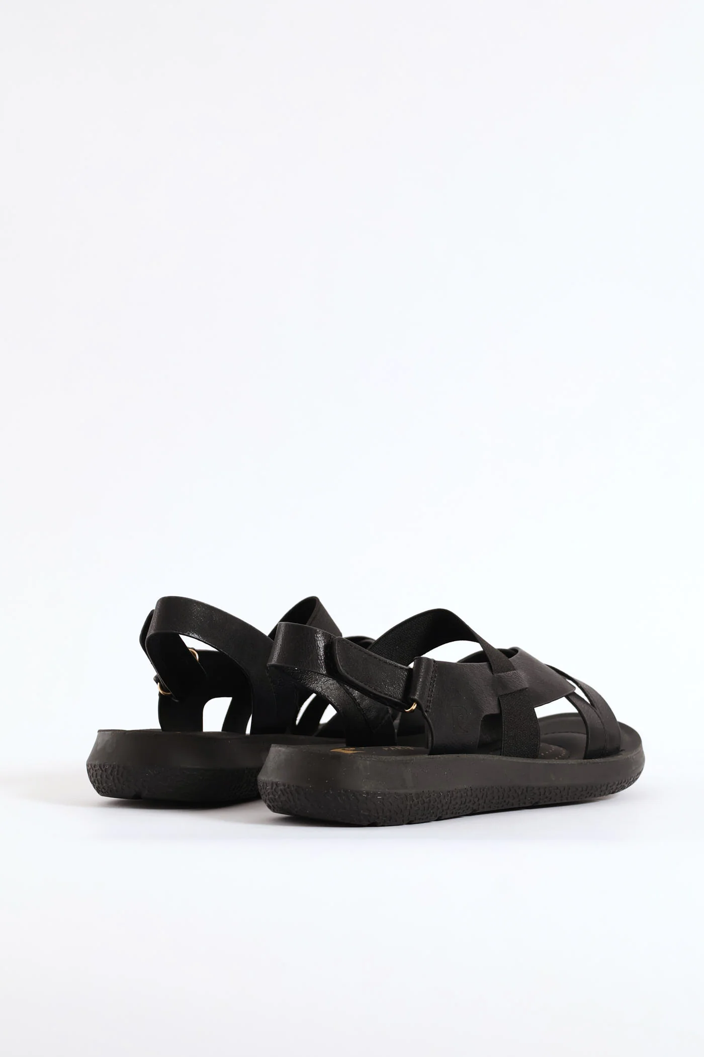 Ankle Strap Sandal - Black - Image 6