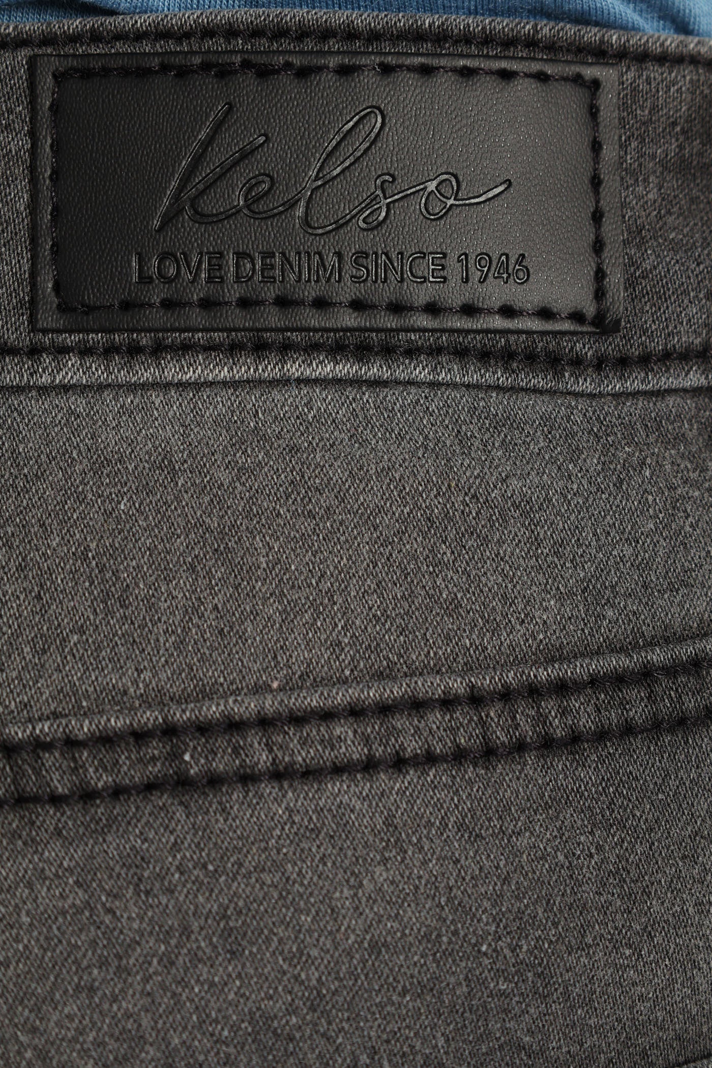 Anklegrazer Skinny Jean - Dark Grey - Image 4