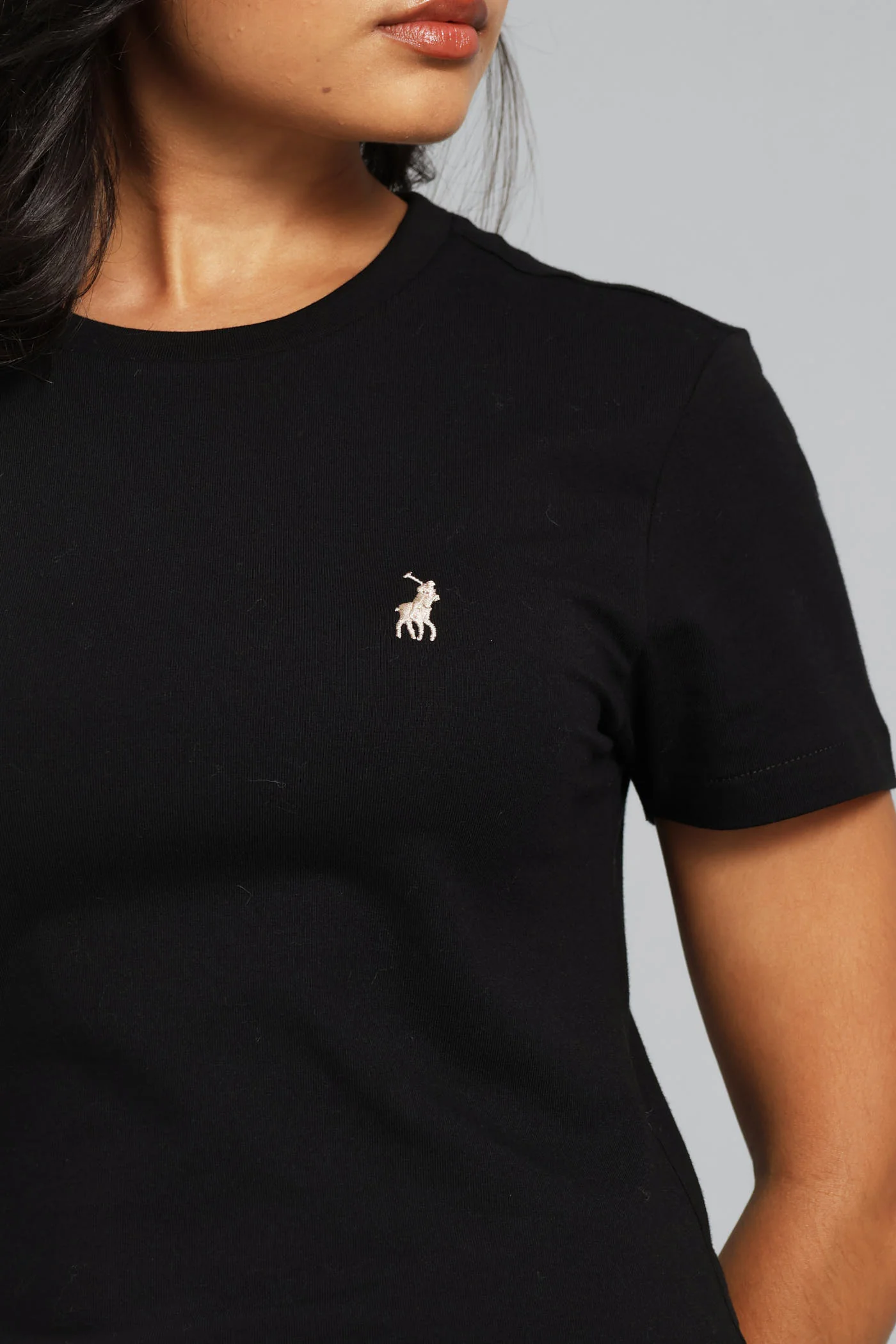 Anlia Embellished T-Shirt - Black - Image 2