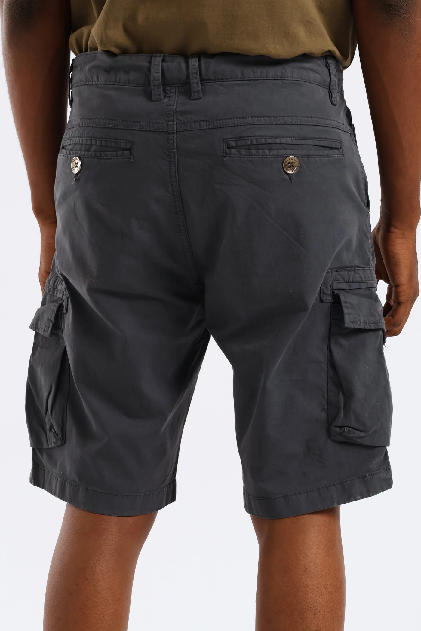 Ansel Shorts - Charcoal - Image 3