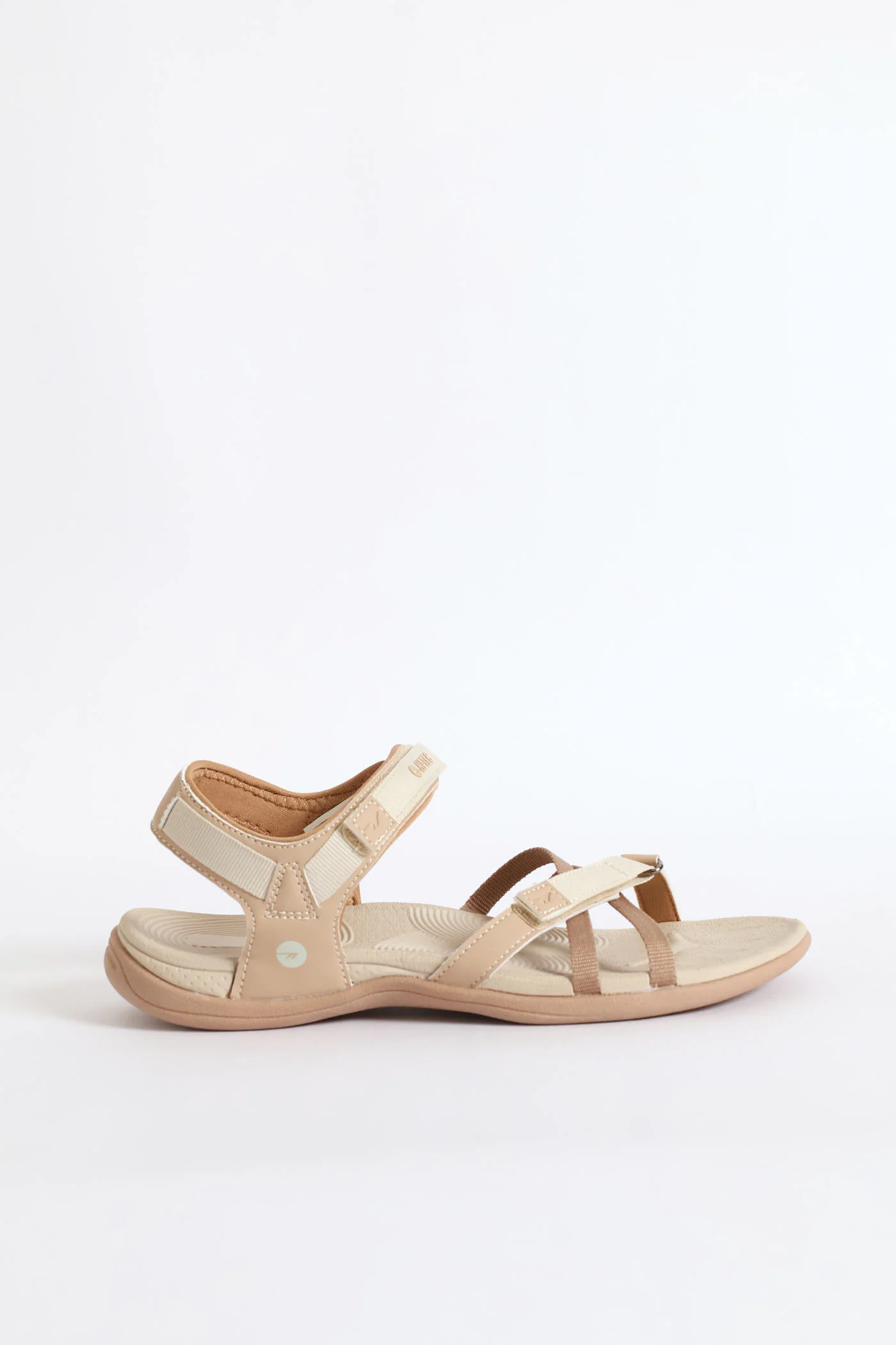 Anselia Multi Strap Sandal - Taupe - Image 2