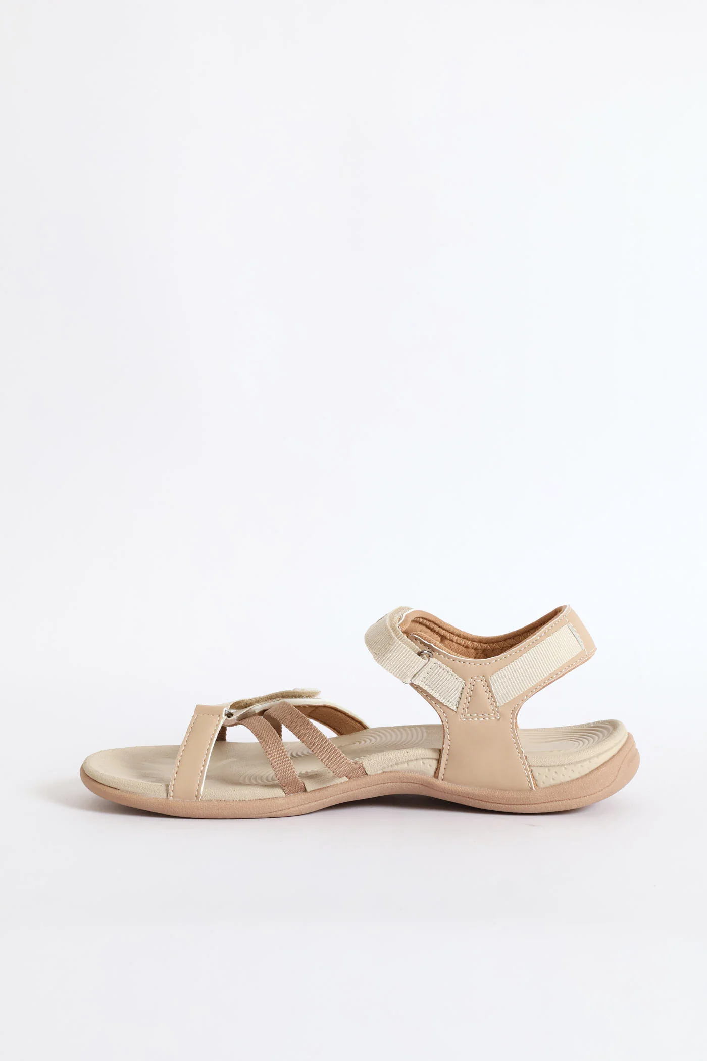 Anselia Multi Strap Sandal - Taupe - Image 4